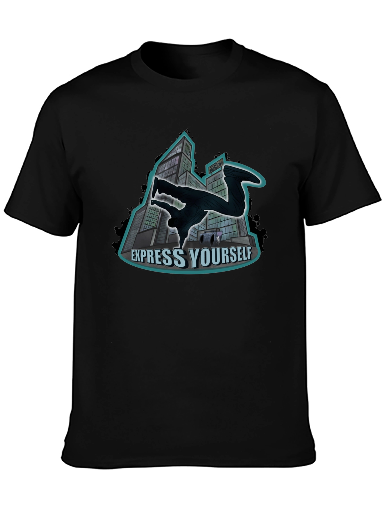 Express Yourself Breakdance T-Shirt - Urban Style