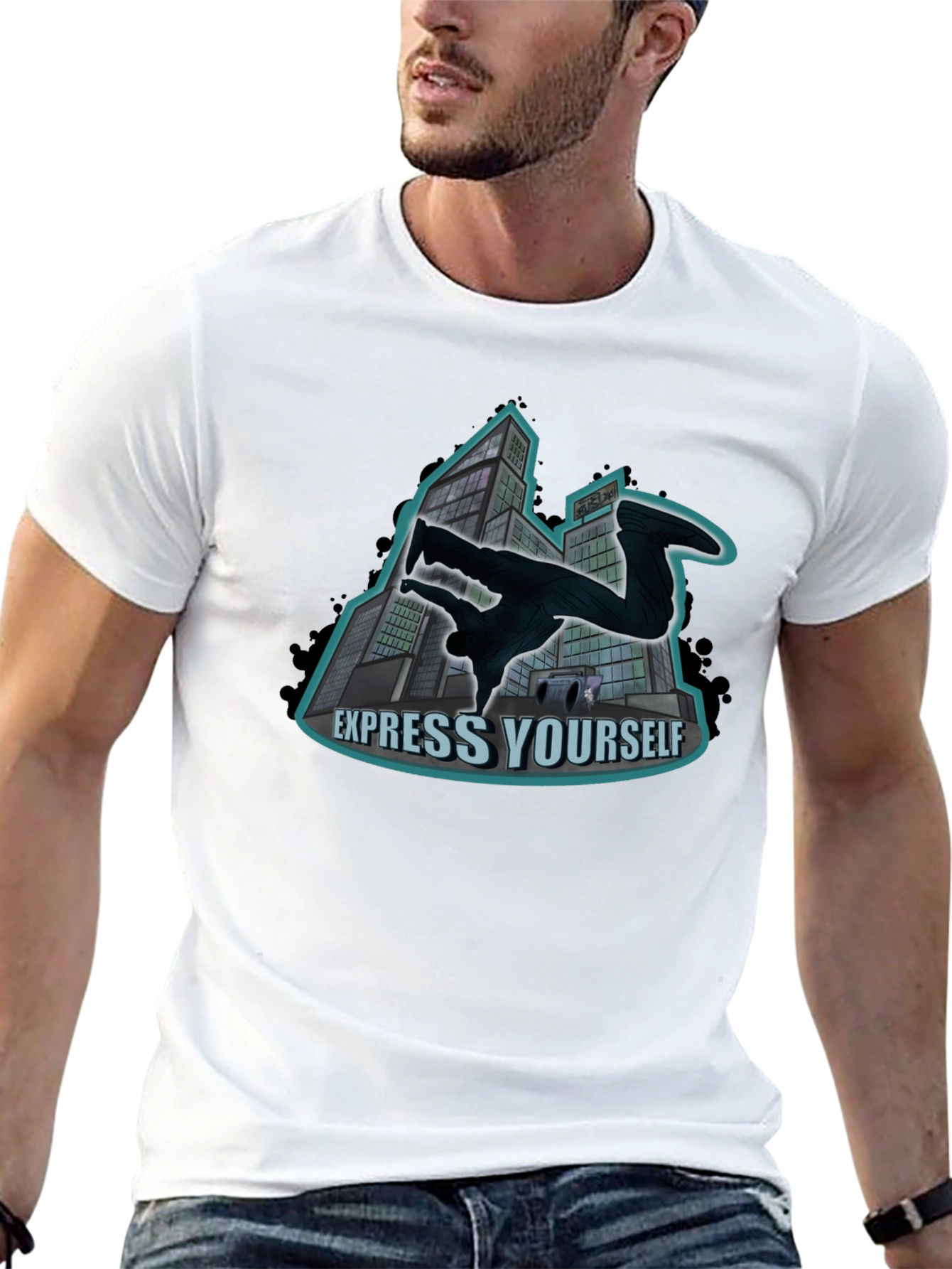 Express Yourself Breakdance T-Shirt - Urban Style