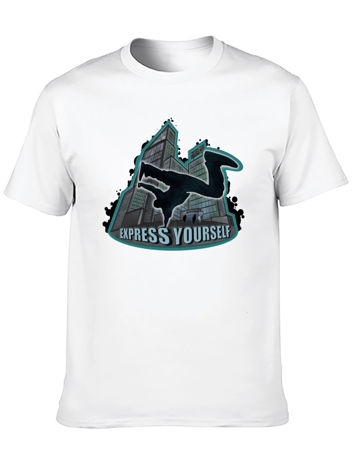 Express Yourself Breakdance T-Shirt - Urban Style