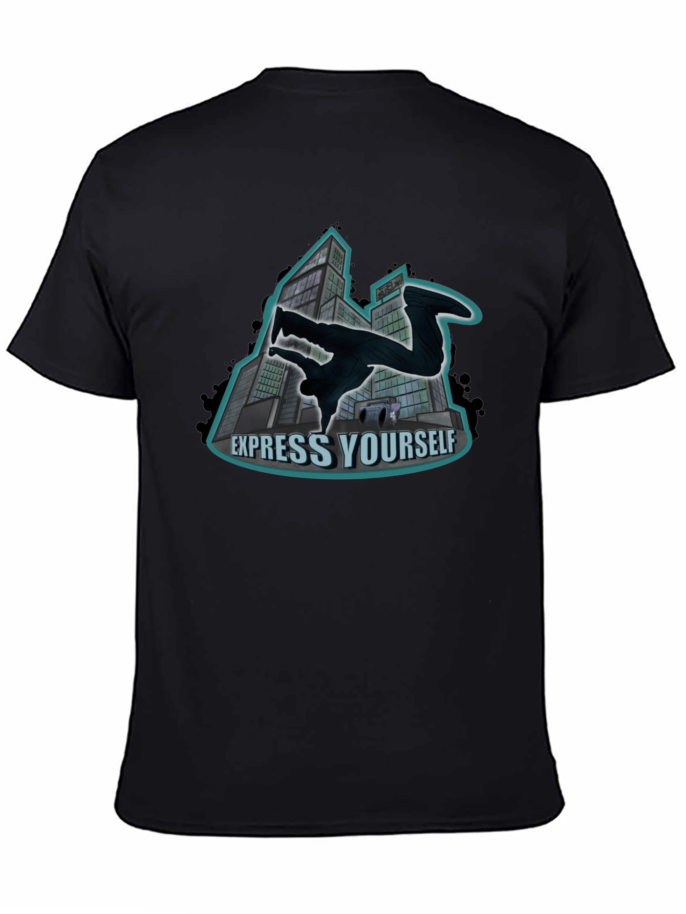 Express Yourself Breakdance T-Shirt - Urban Style