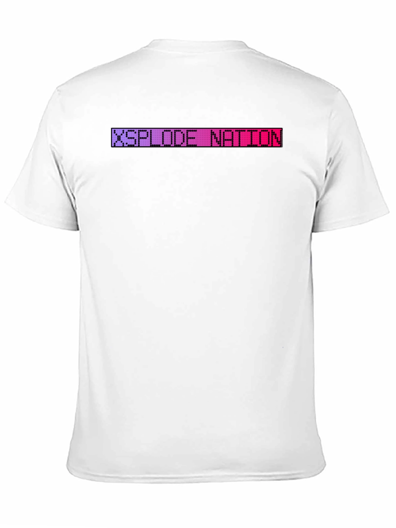 Xsplode Nation Pixel Tee - Black Crew Neck