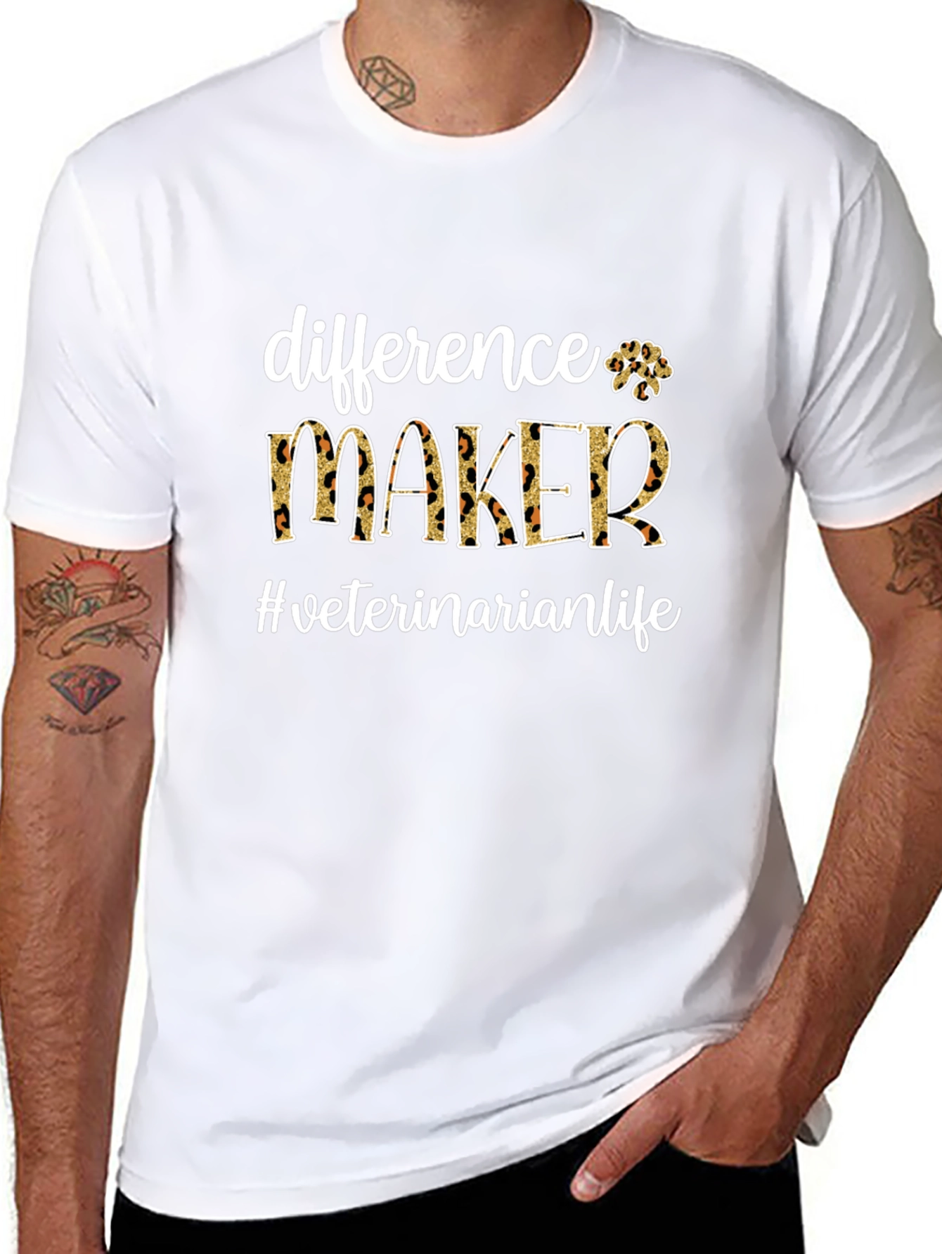 Difference Maker Veterinarian Life T-Shirt