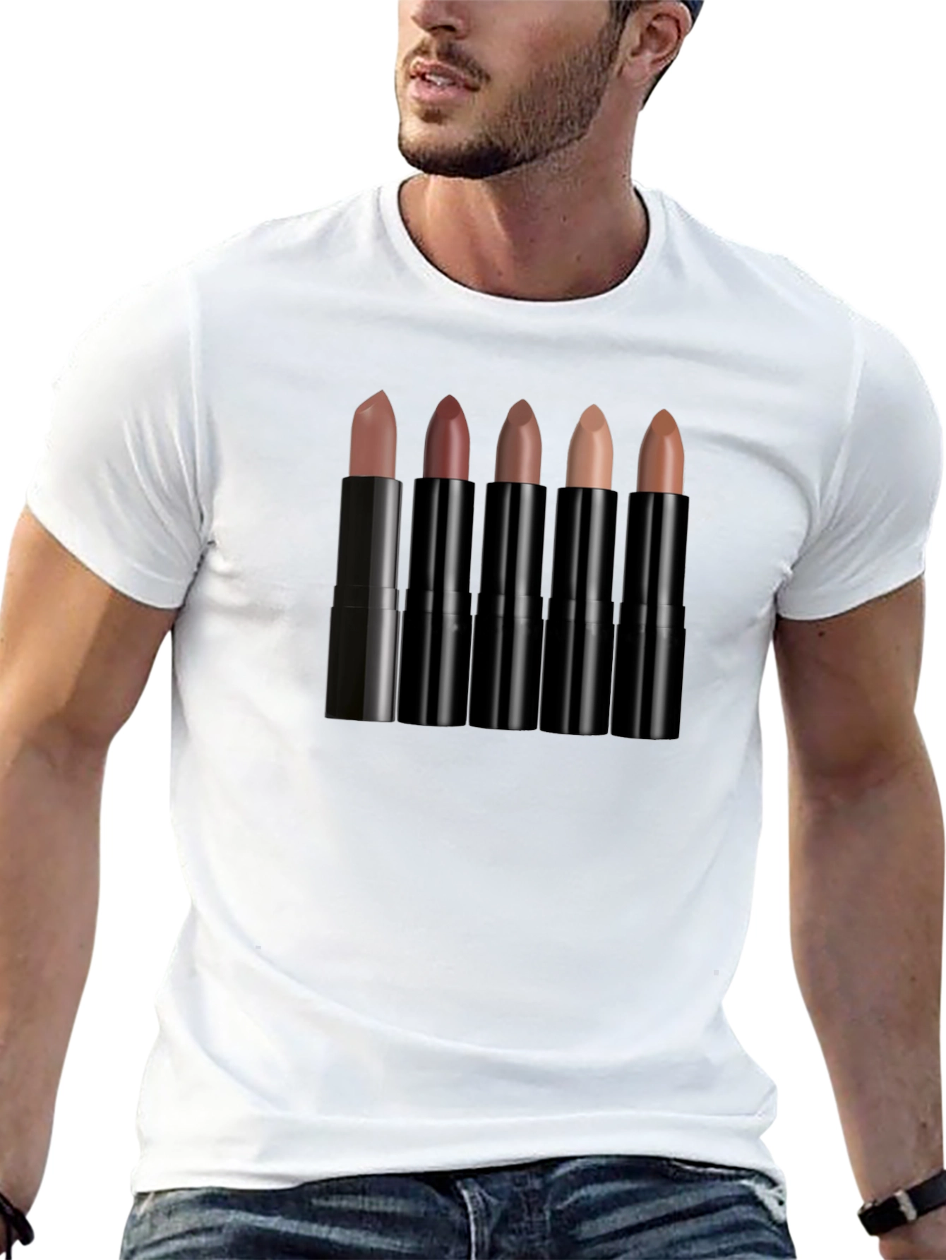 Lipstick Shades Graphic Tee