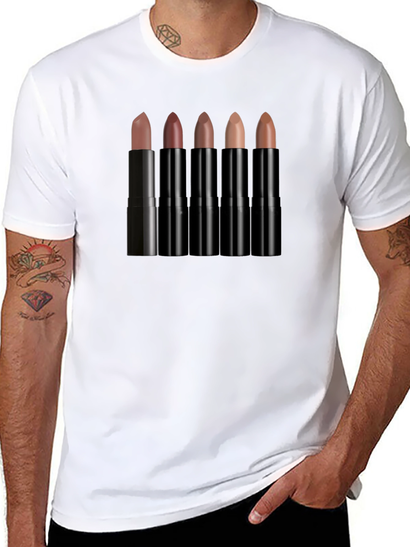 Lipstick Shades Graphic Tee