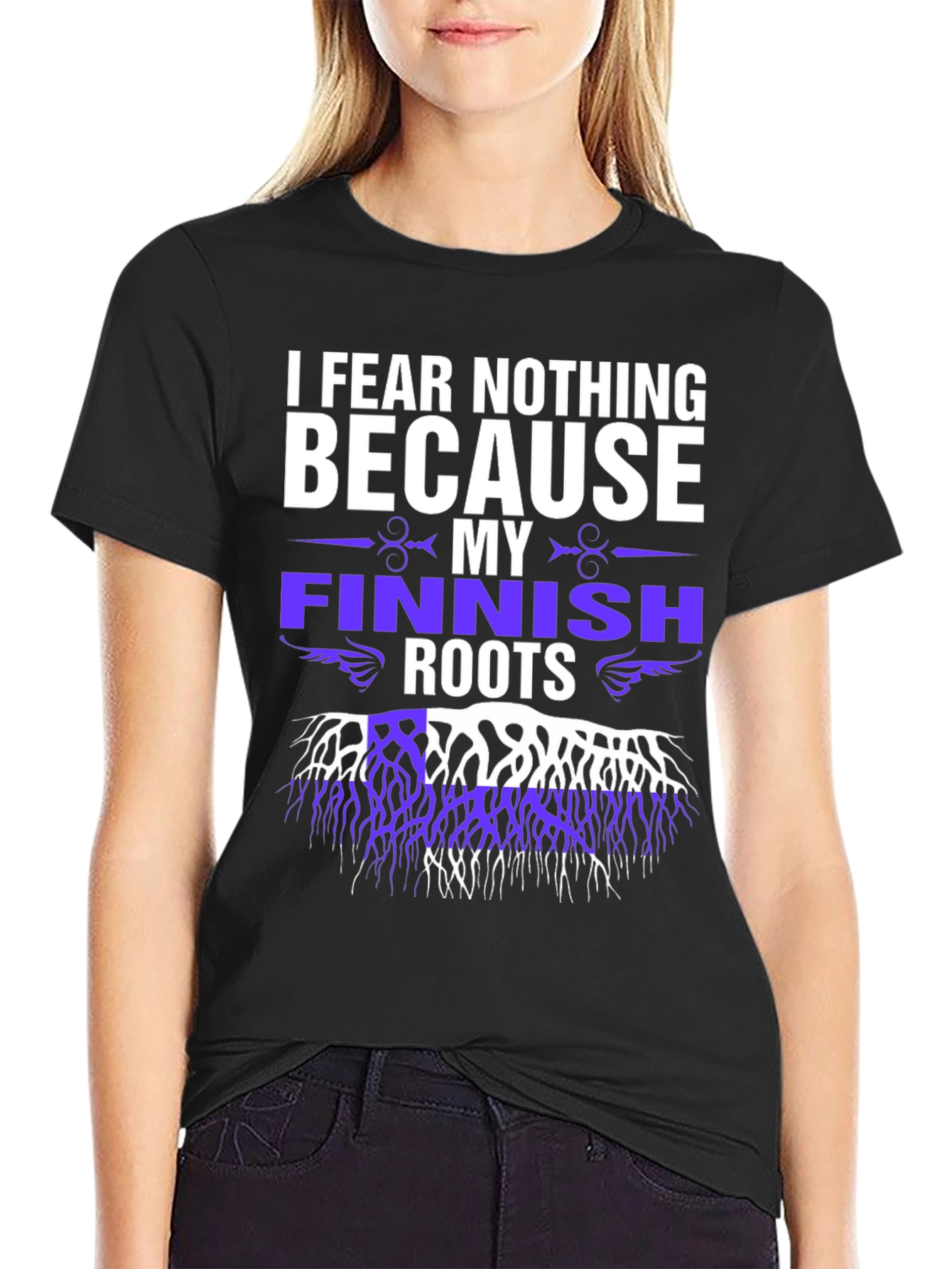 Finnish Roots T-Shirt - I Fear Nothing