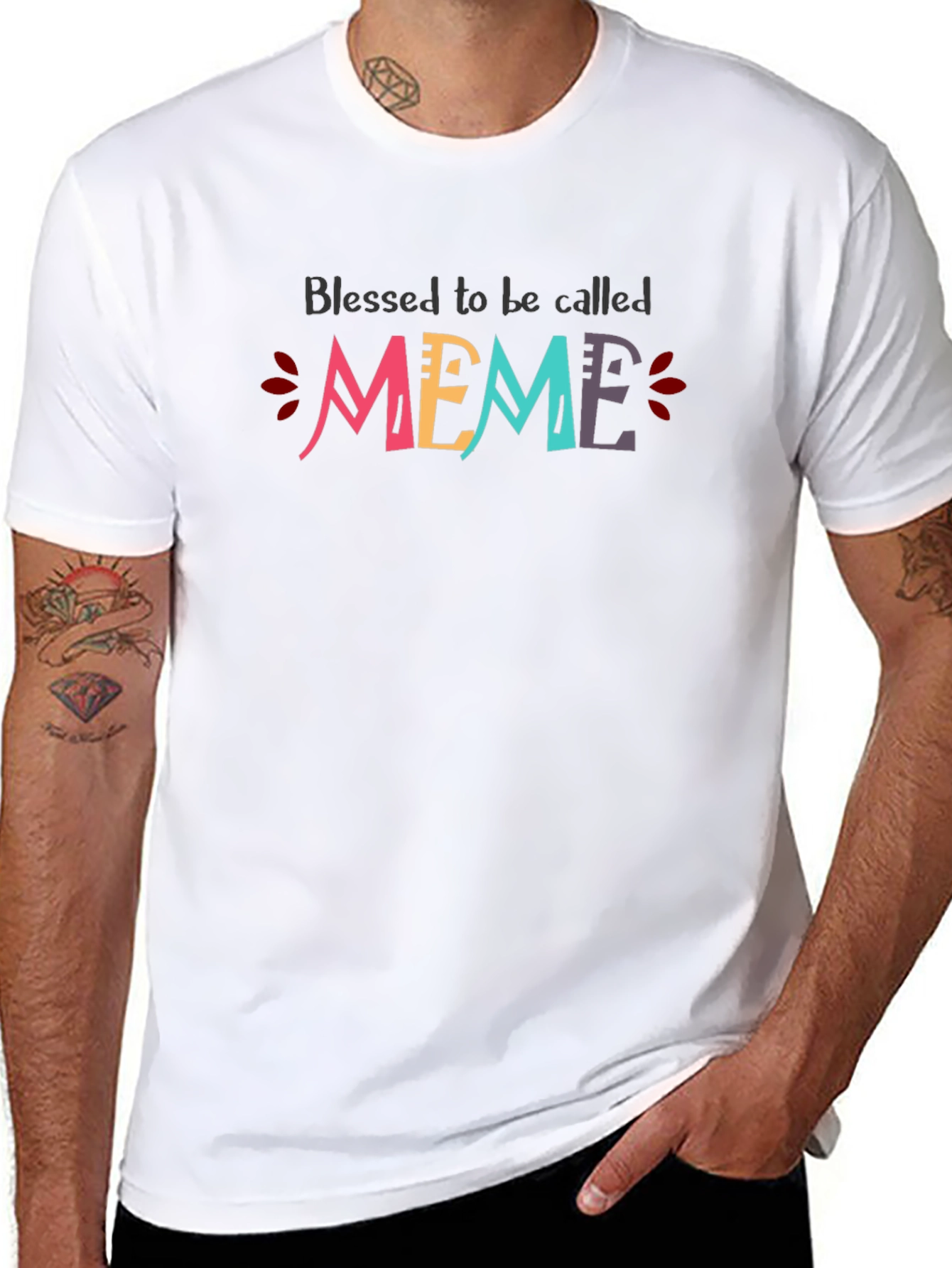 Blessed to be Called Meme T-Shirt - Black