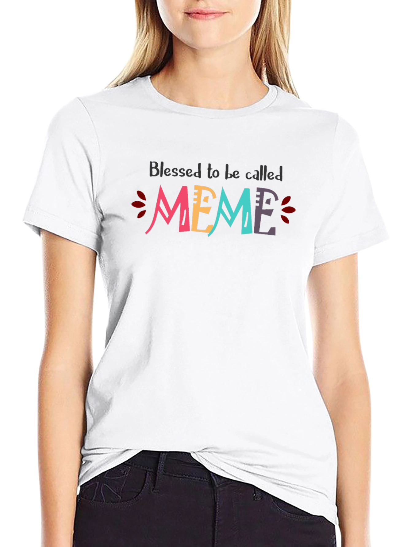 Blessed to be Called Meme T-Shirt - Black