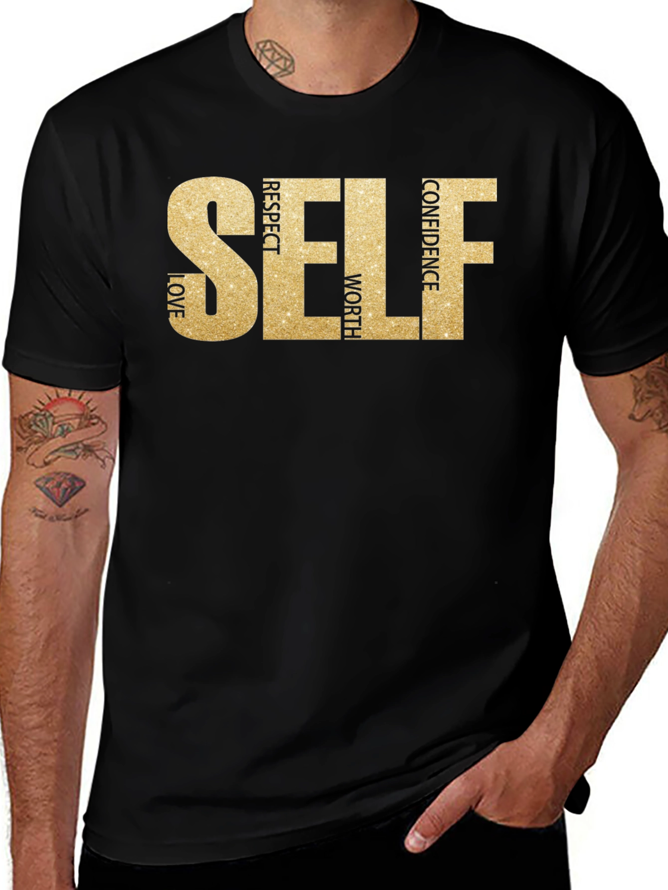 Self Love Black T-Shirt
