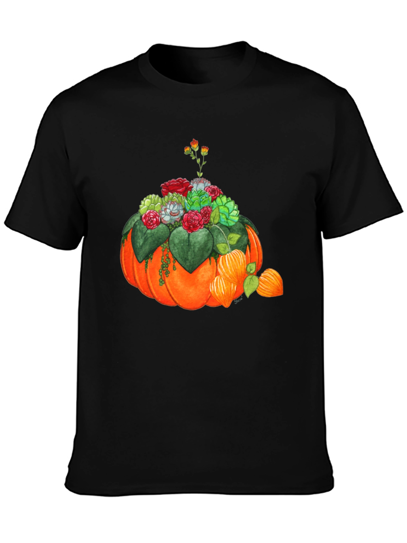 Pumpkin Succulent Graphic Tee