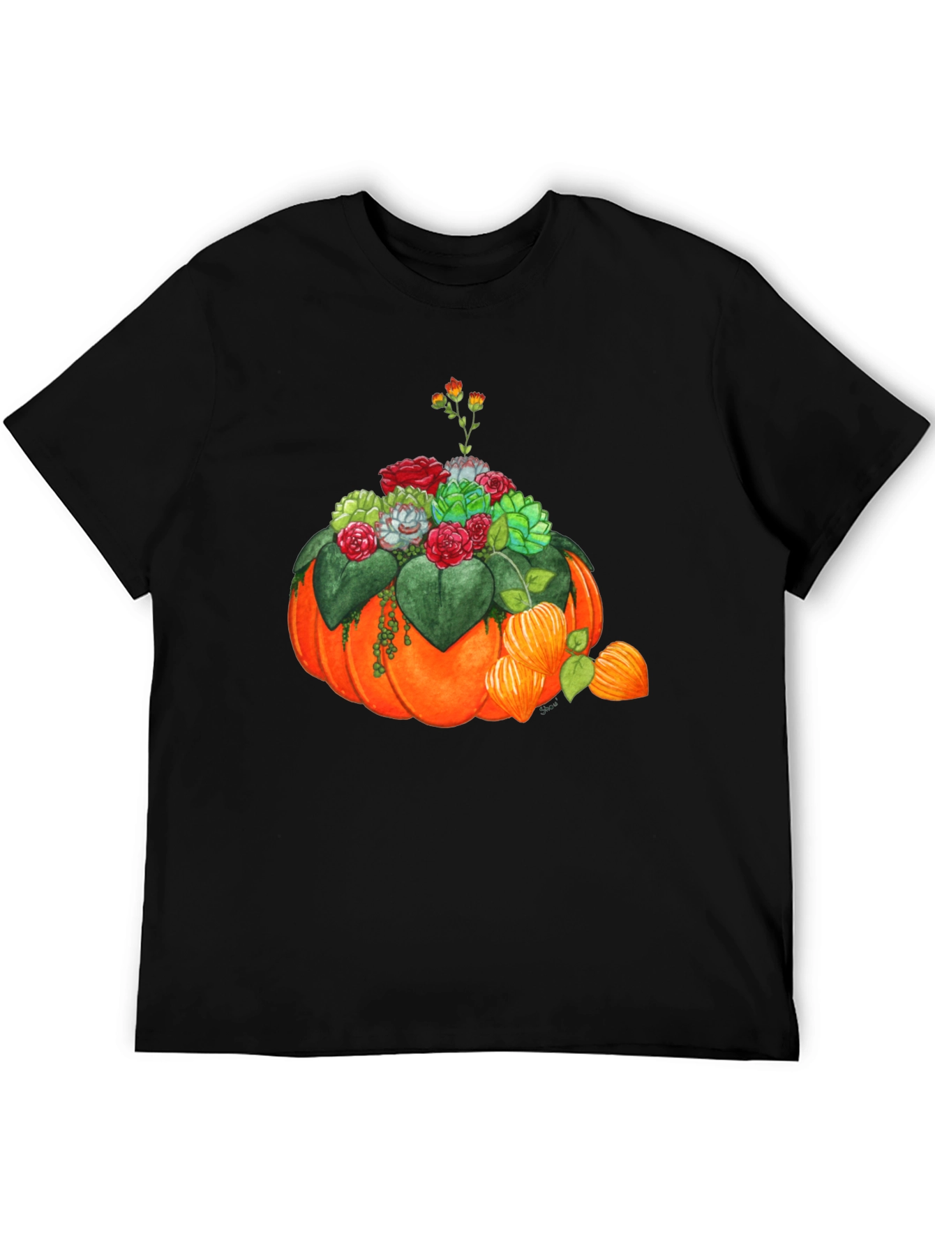 Pumpkin Succulent Graphic Tee