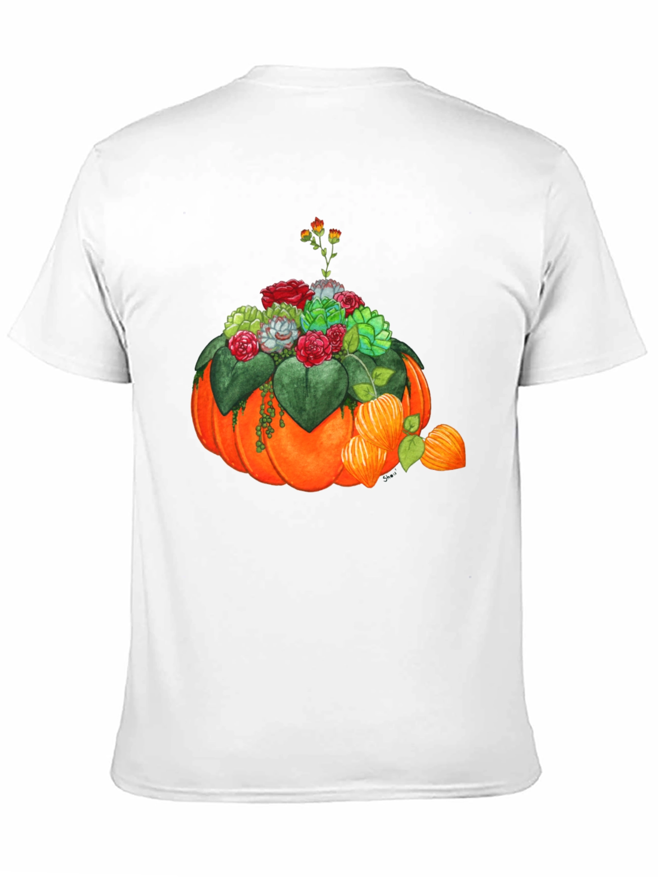 Pumpkin Succulent Graphic Tee