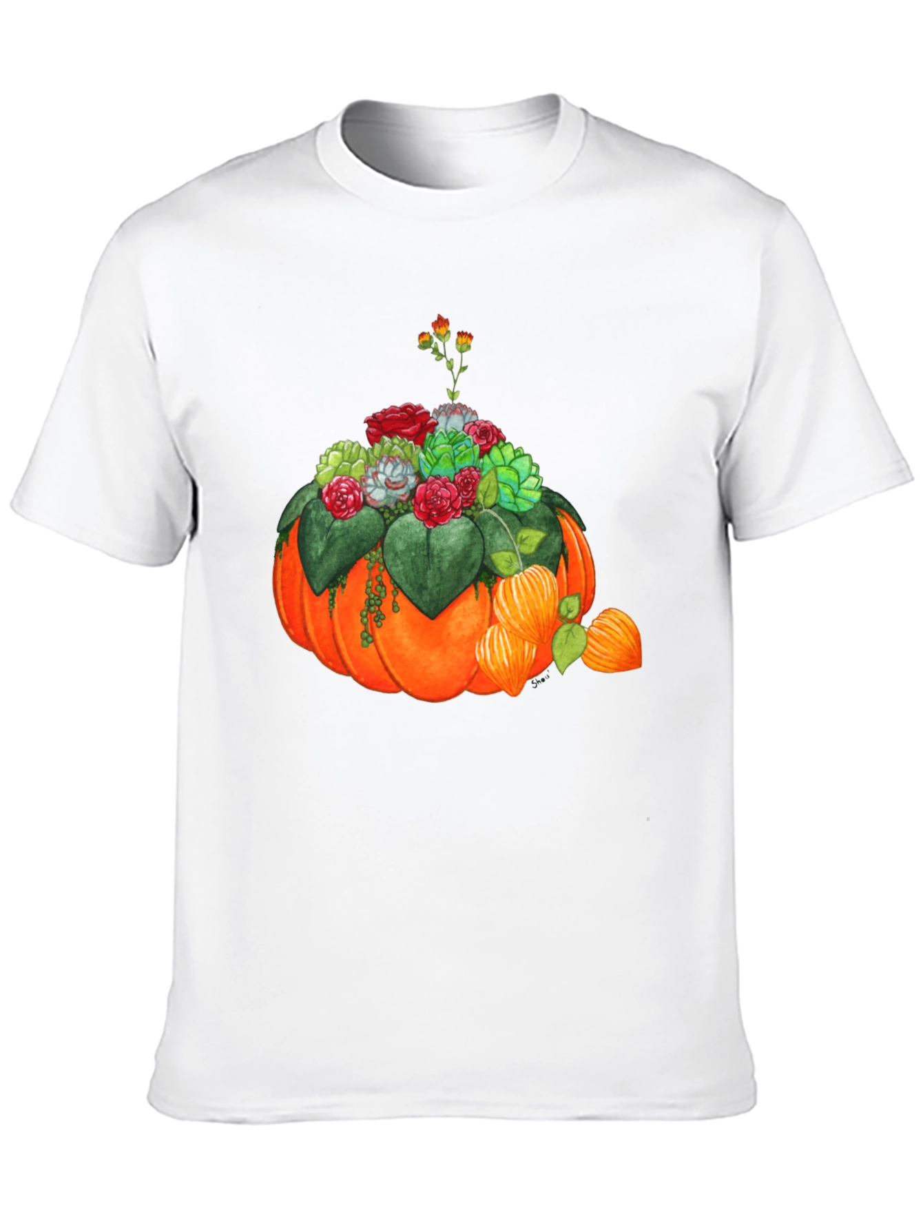 Pumpkin Succulent Graphic Tee