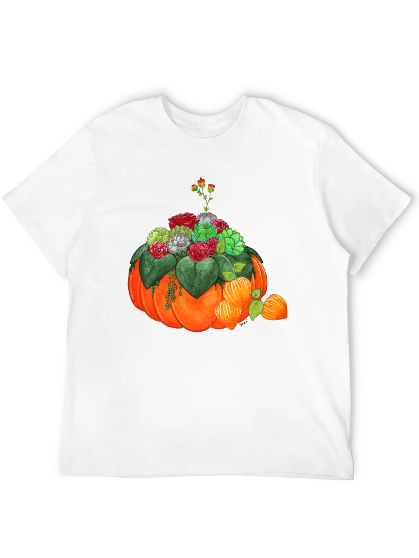Pumpkin Succulent Graphic Tee
