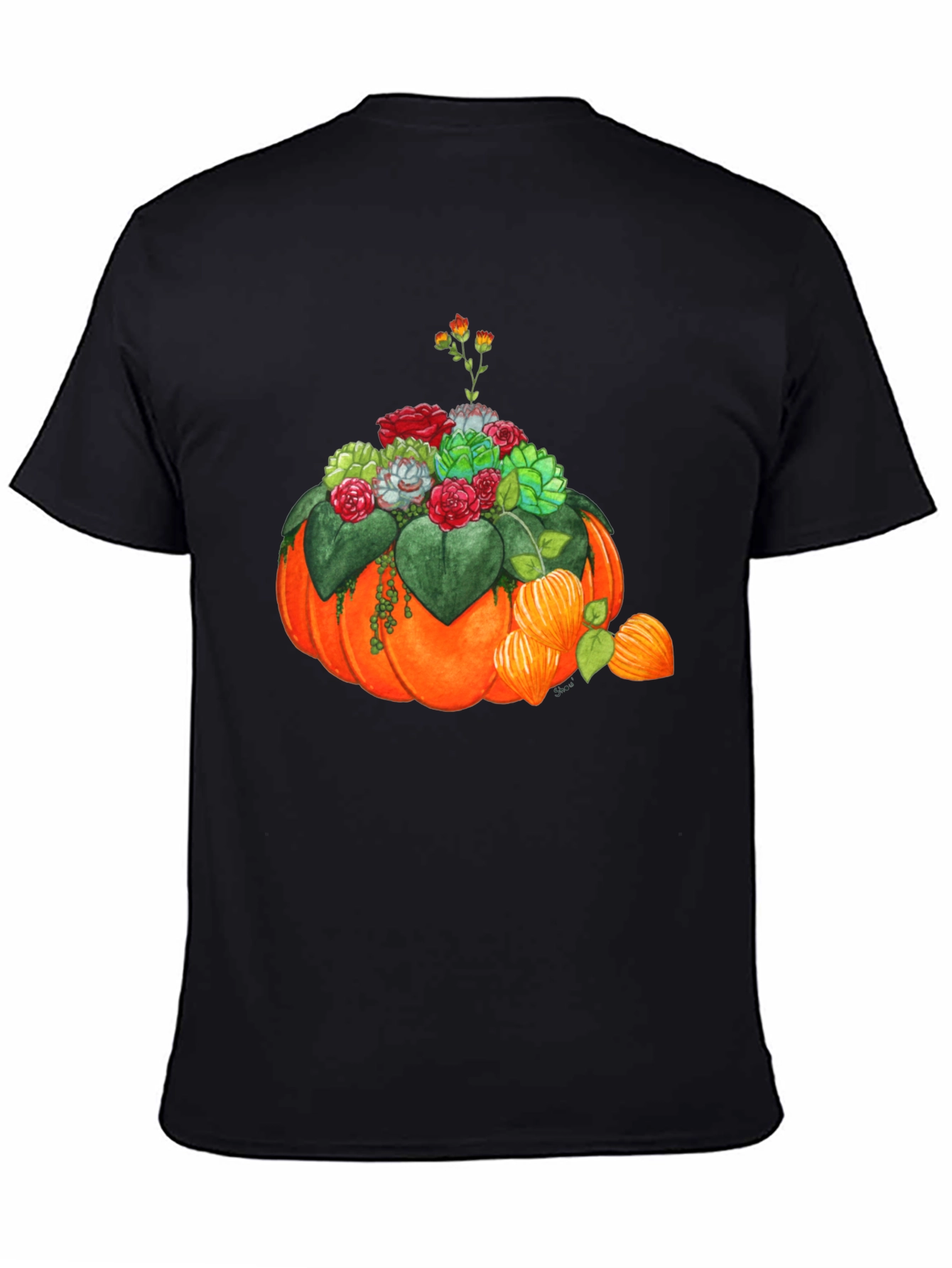 Pumpkin Succulent Graphic Tee