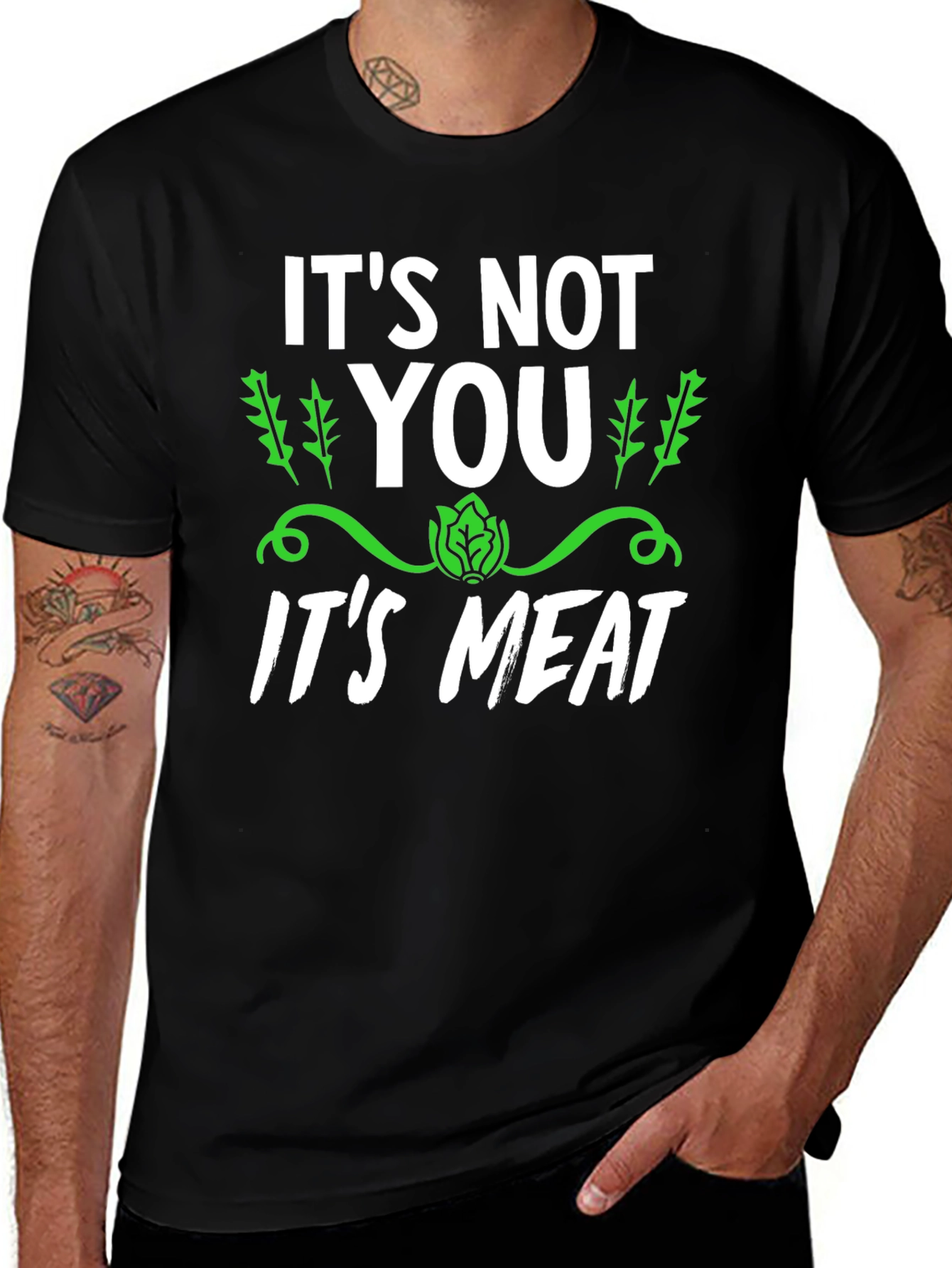 Its Not You Its Meat Vegan Graphic Tee