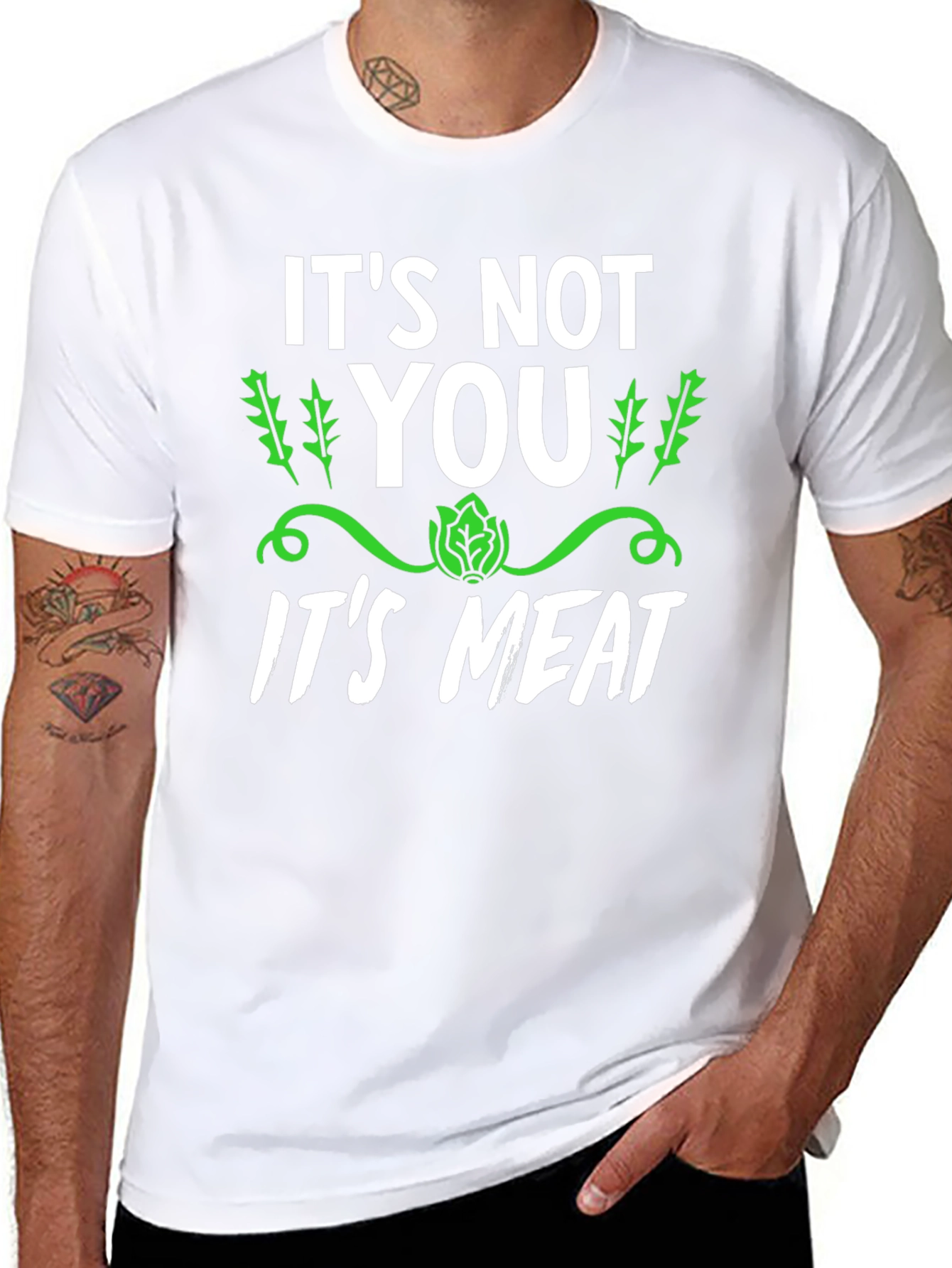 Its Not You Its Meat Vegan Graphic Tee