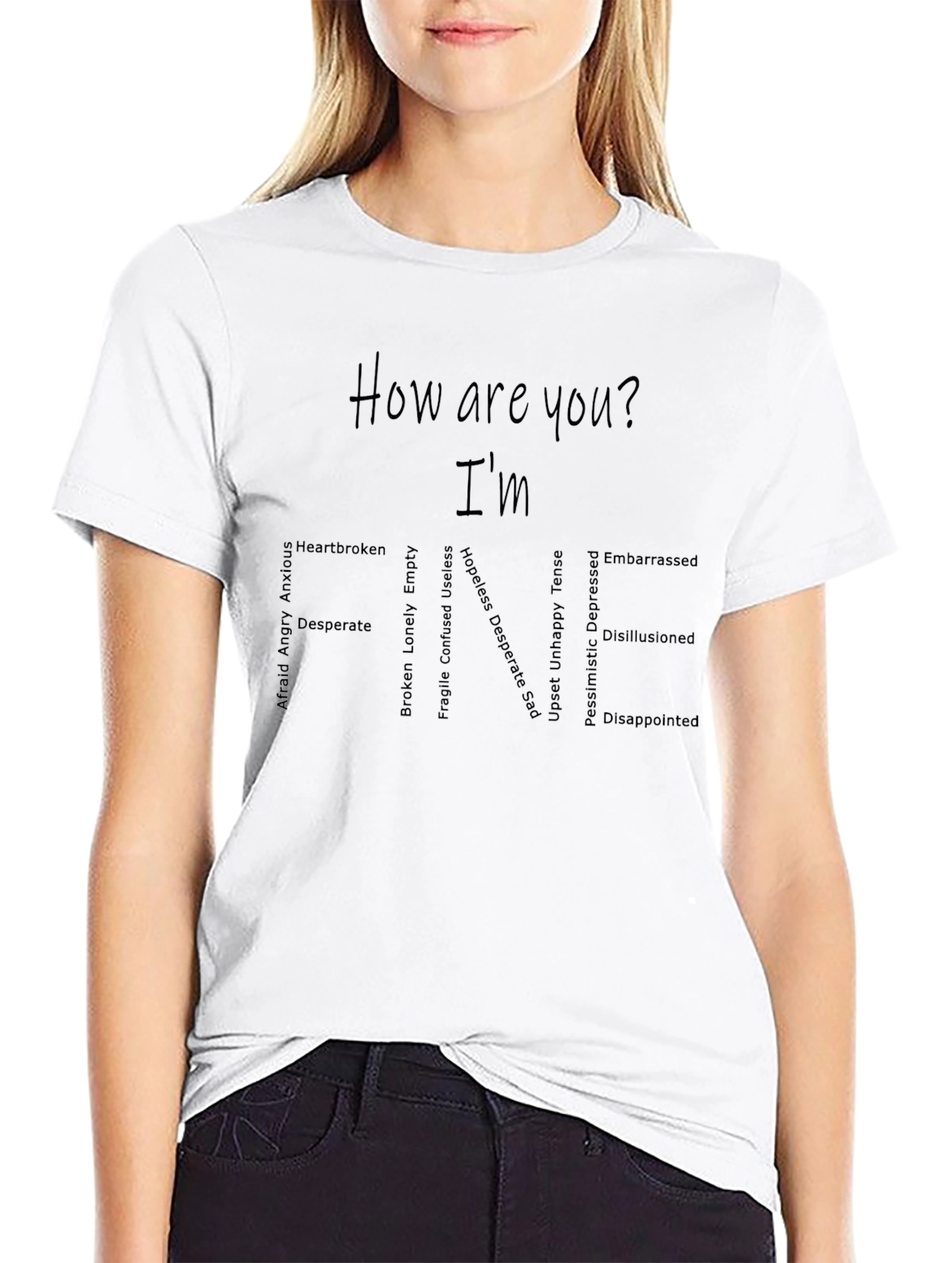 Im Fine T-Shirt - Express Yourself!