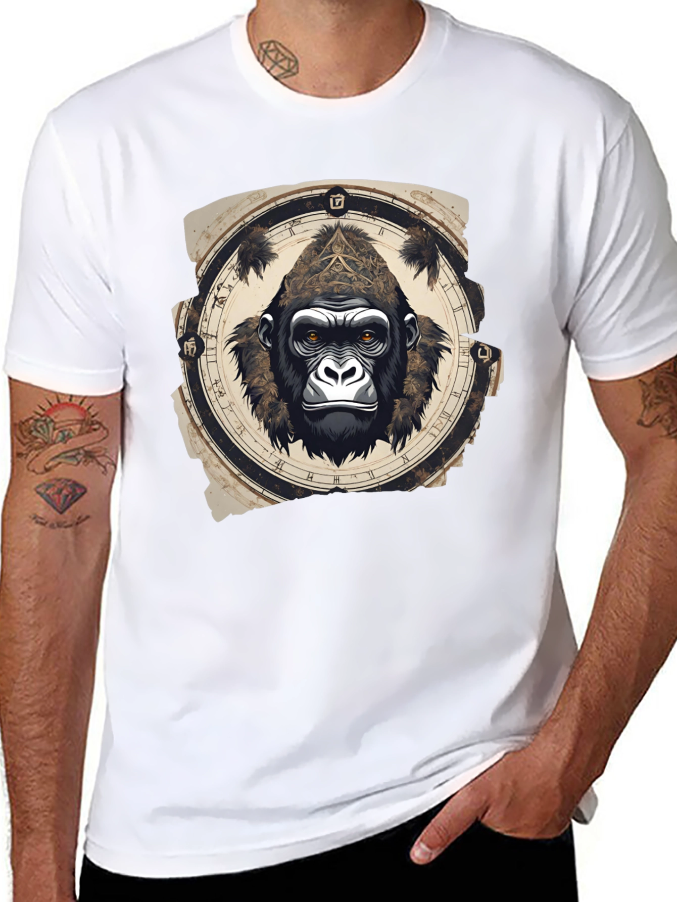Gorilla Timepiece Graphic Tee