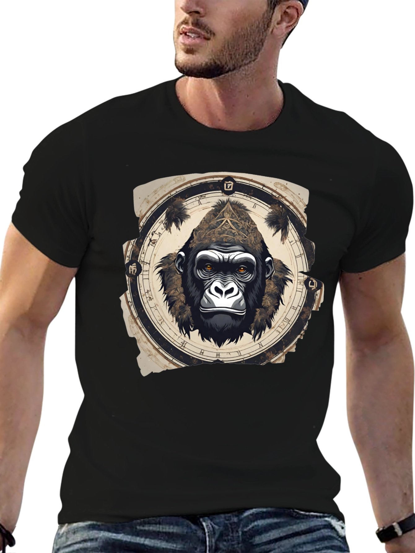 Gorilla Timepiece Graphic Tee