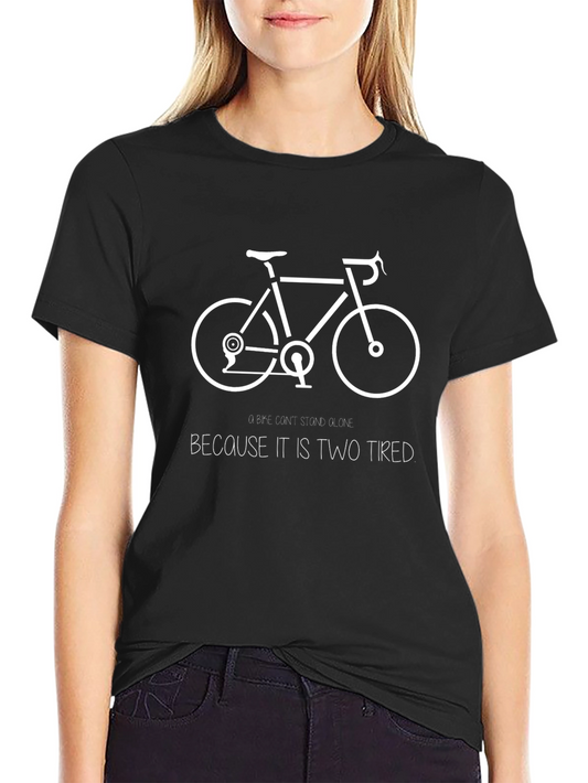 Funny Two Tired Bike T-Shirt