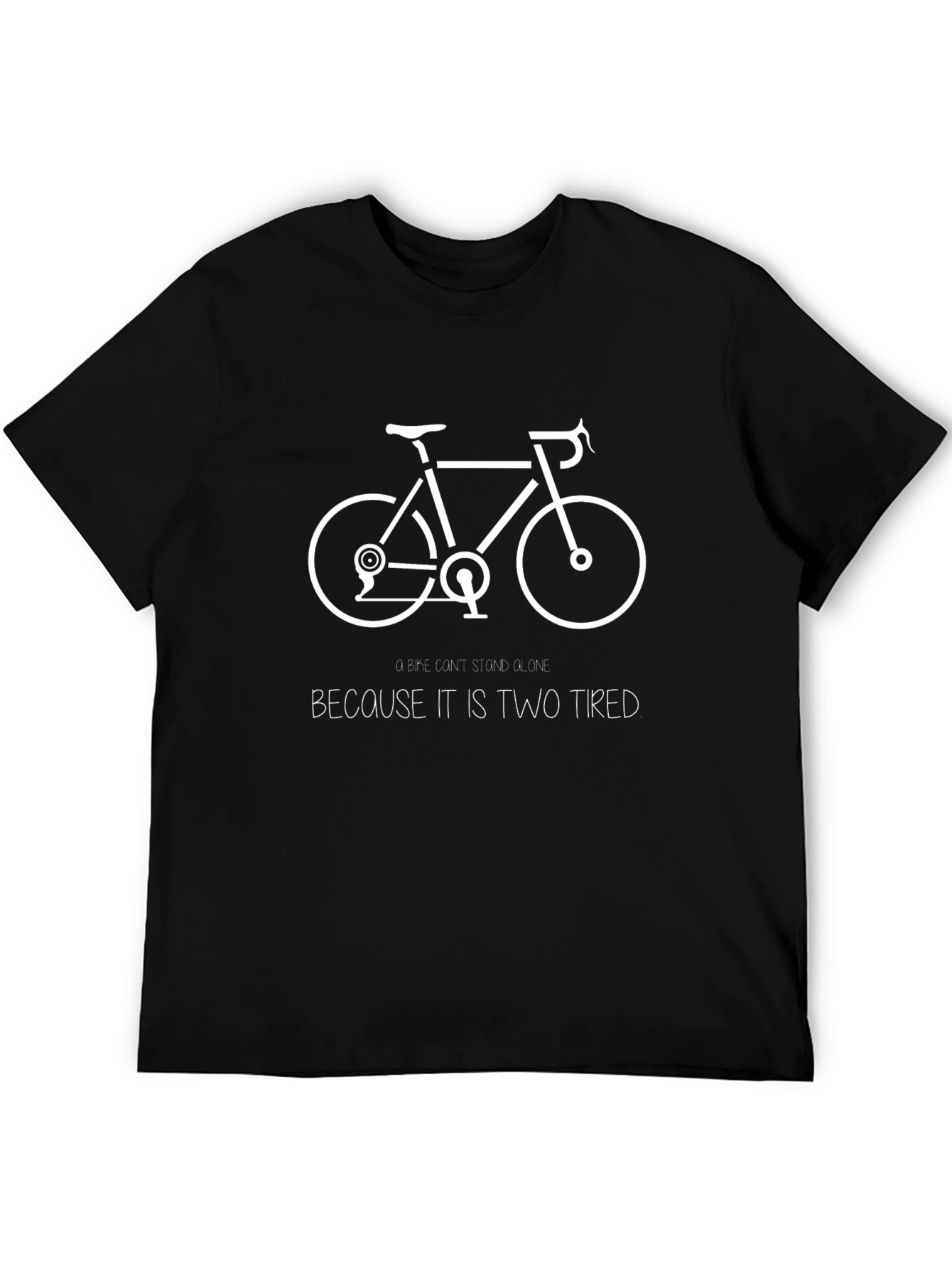 Funny Two Tired Bike T-Shirt