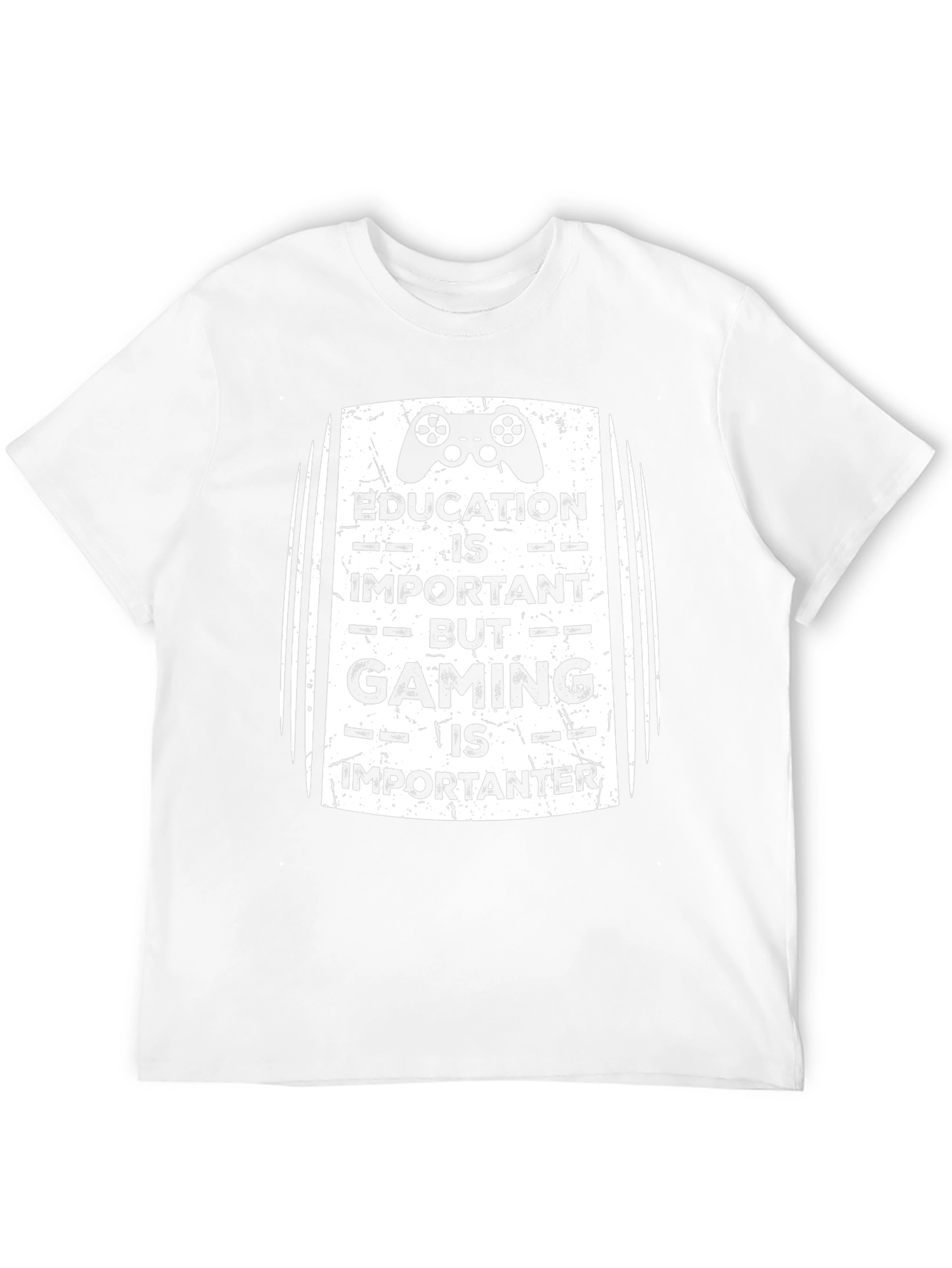 Education Important? Gaming T-Shirt - Gamer Gift