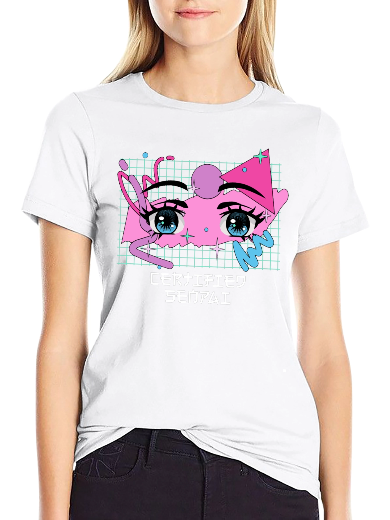 Certified Senpai Graphic T-Shirt - Anime Aesthetic