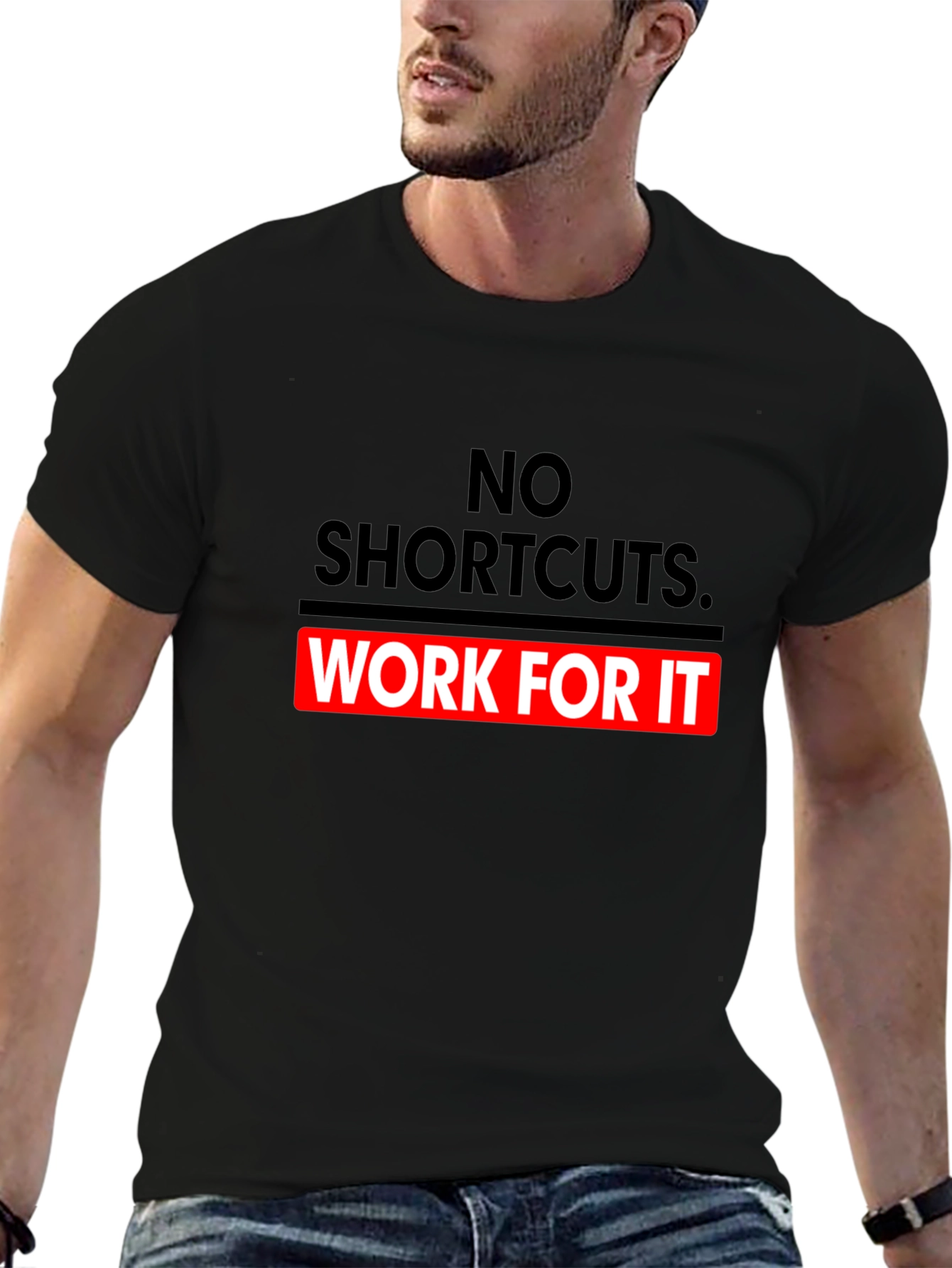 No Shortcuts Graphic Tee