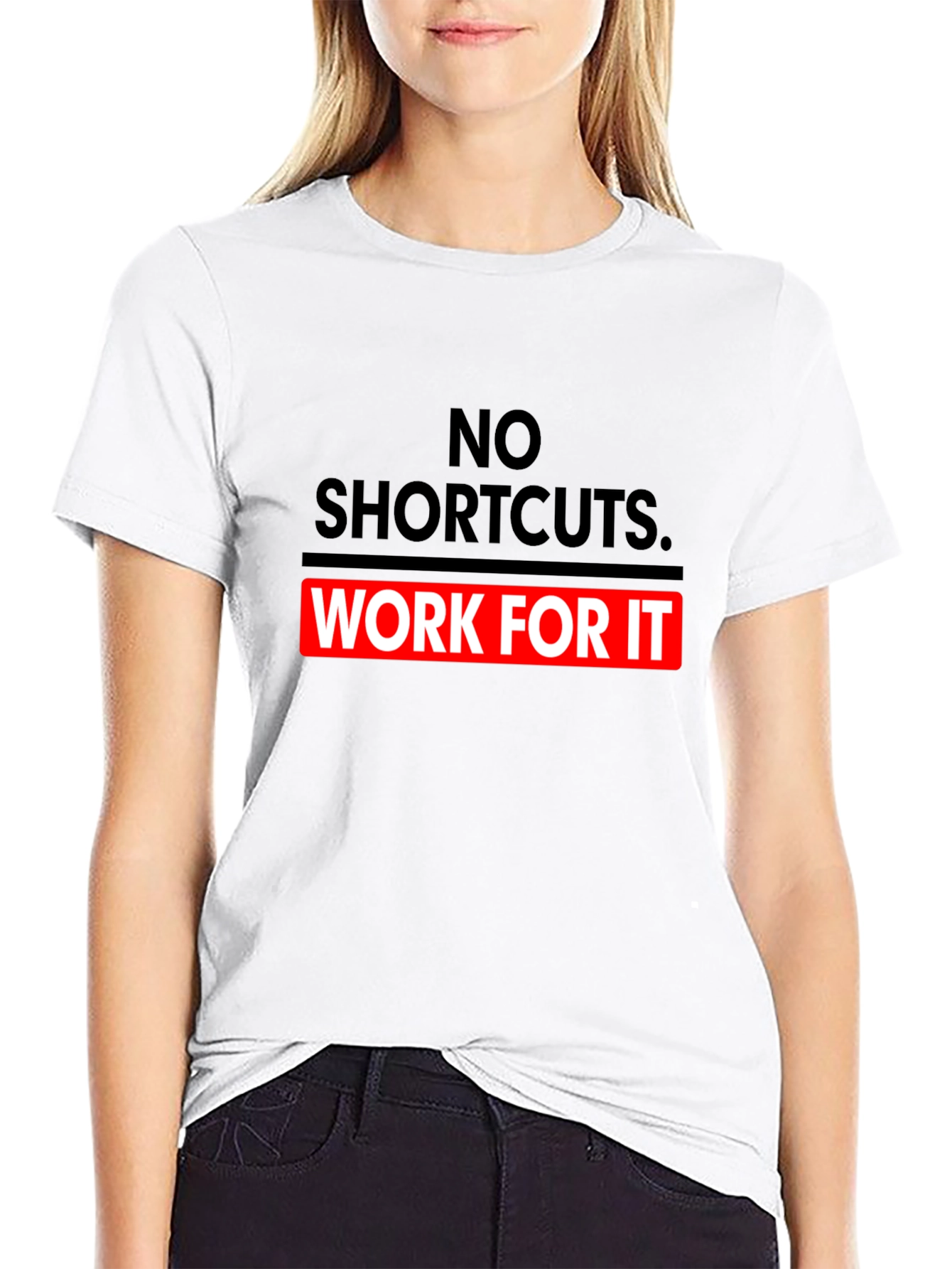 No Shortcuts Graphic Tee