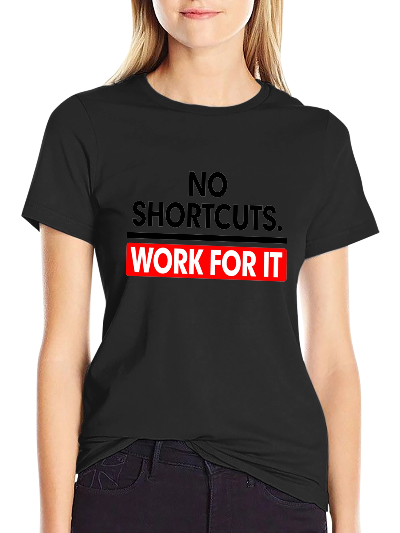No Shortcuts Graphic Tee