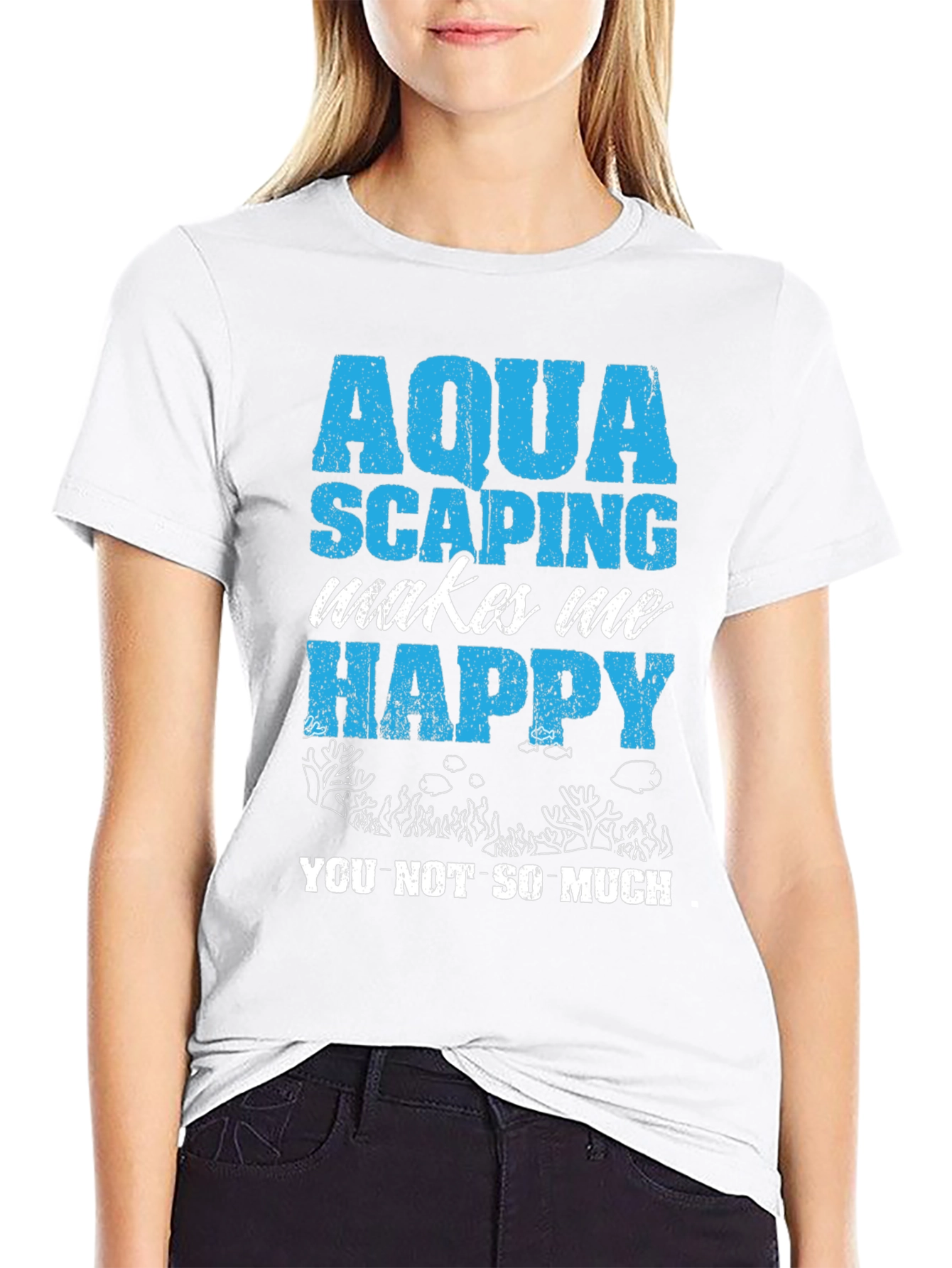 Aquascaping Makes Me Happy T-Shirt