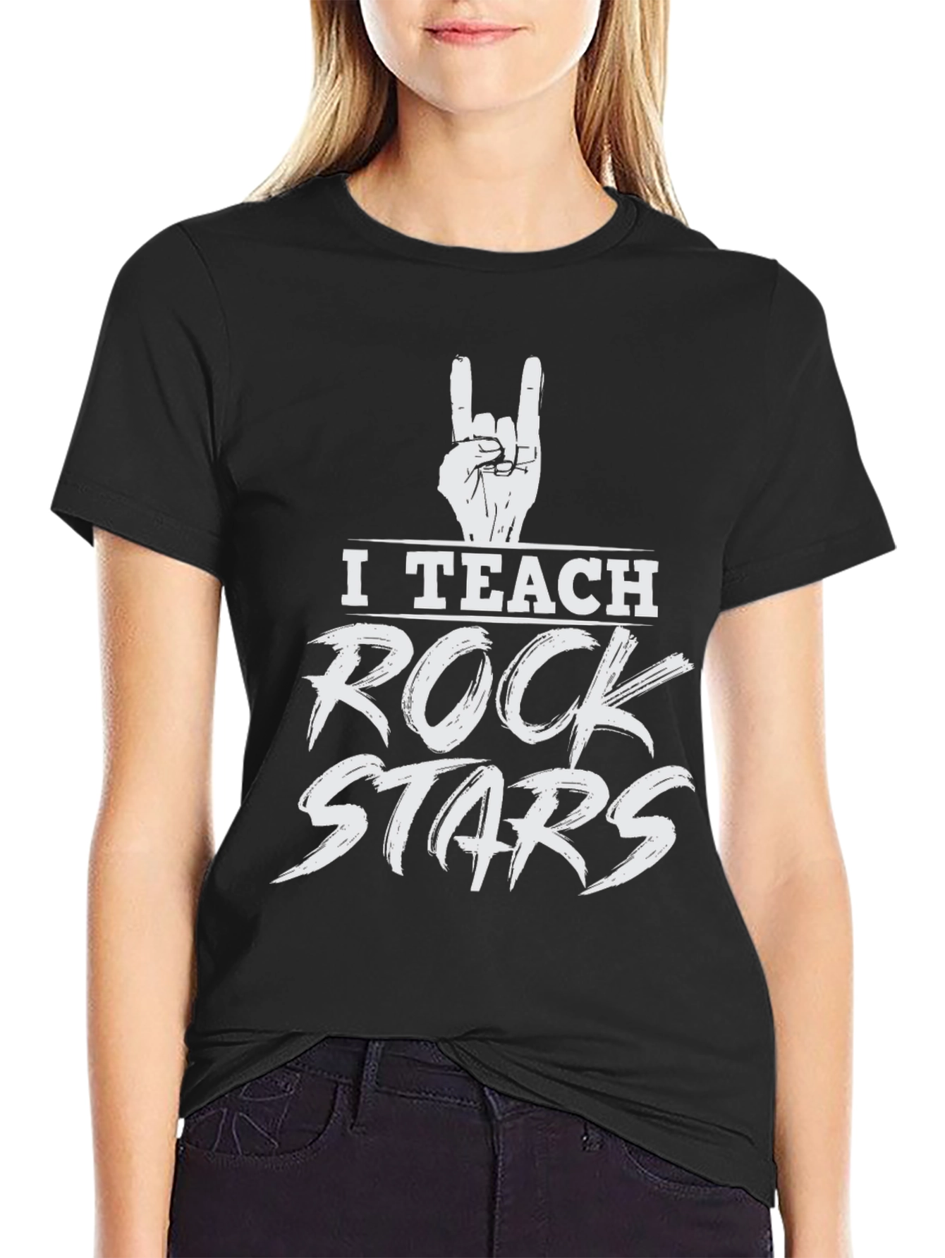 I Teach Rock Stars T-Shirt