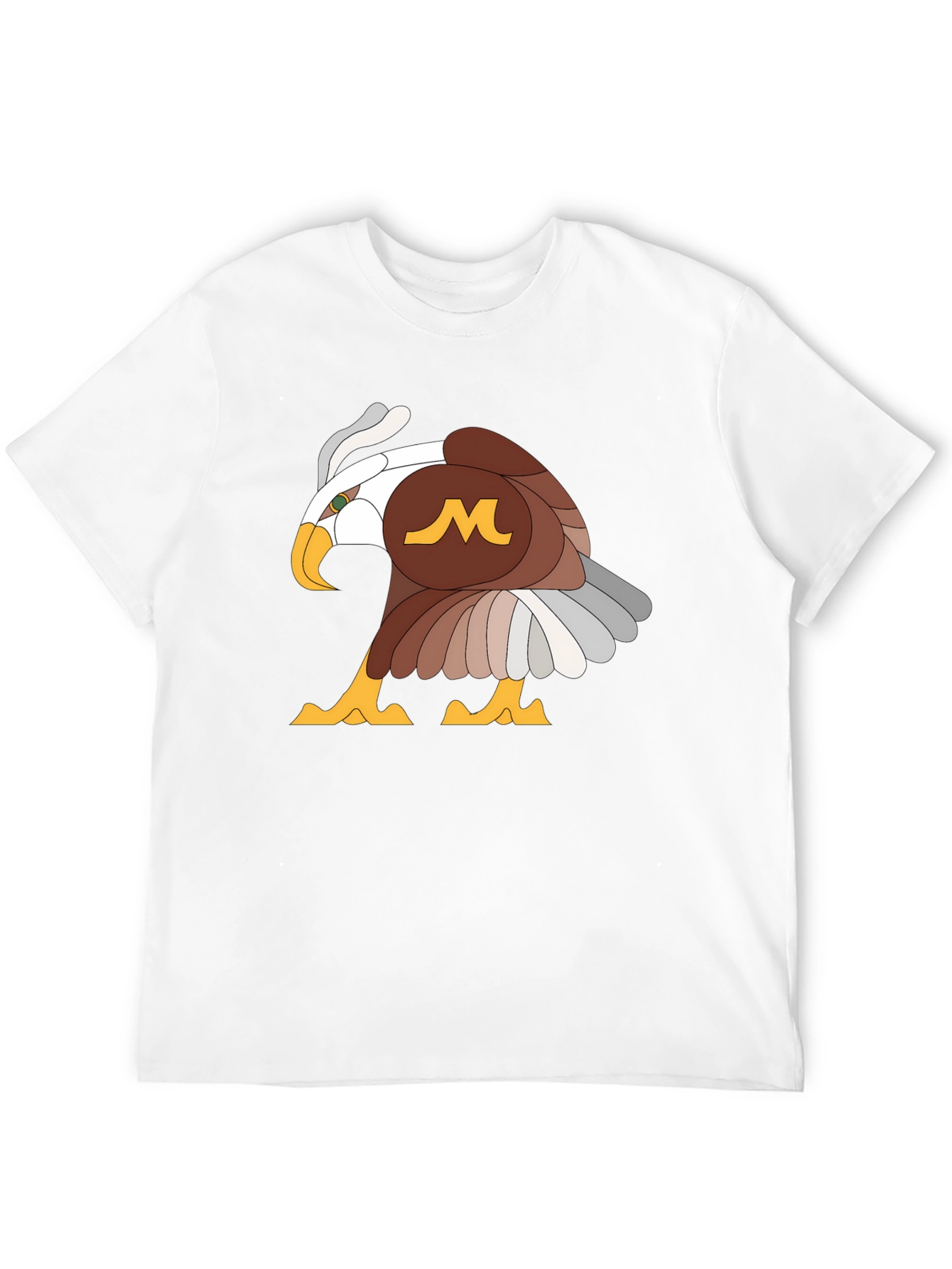 Eagle Logo Graphic Tee - Stylish Casual Wear