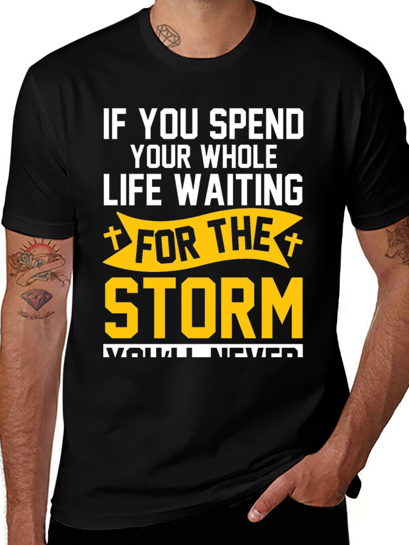 Waiting for the Storm Graphic Tee