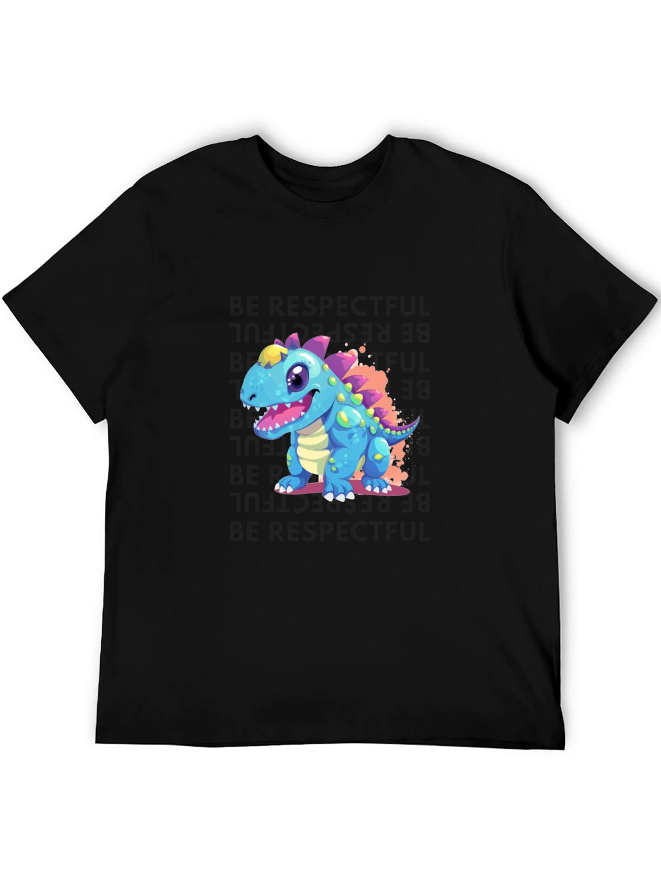 Cartoon Dinosaur Graphic Tee - Fun & Unique!