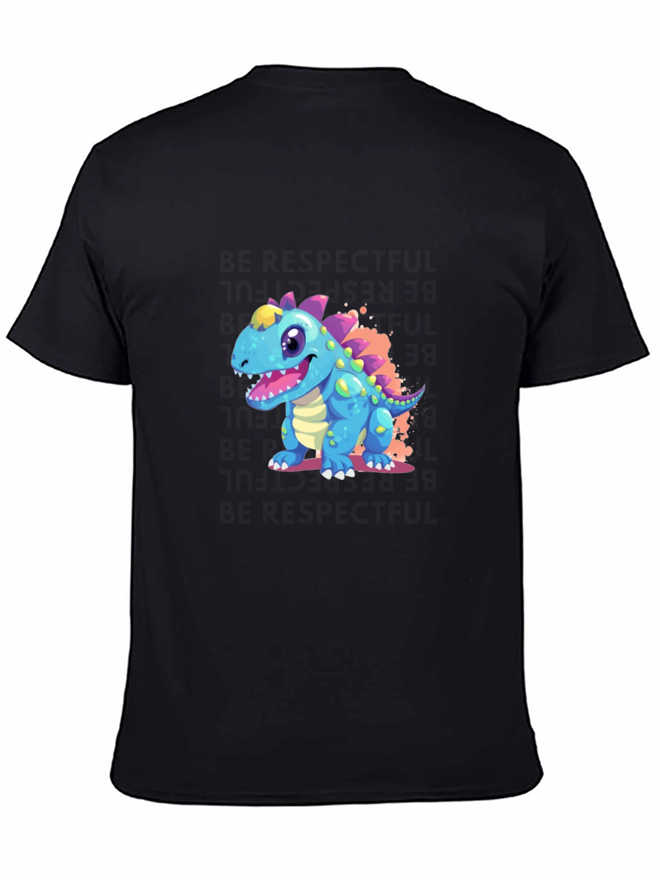 Cartoon Dinosaur Graphic Tee - Fun & Unique!