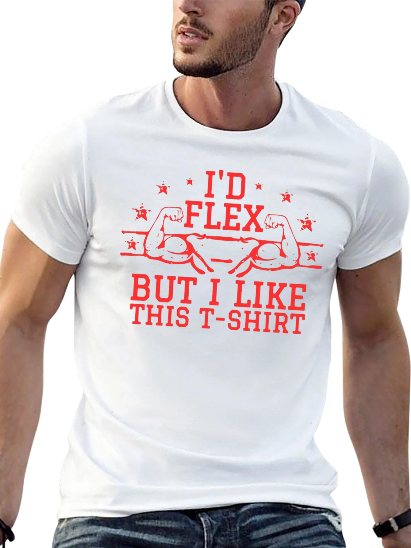 Id Flex But I Like This T-Shirt