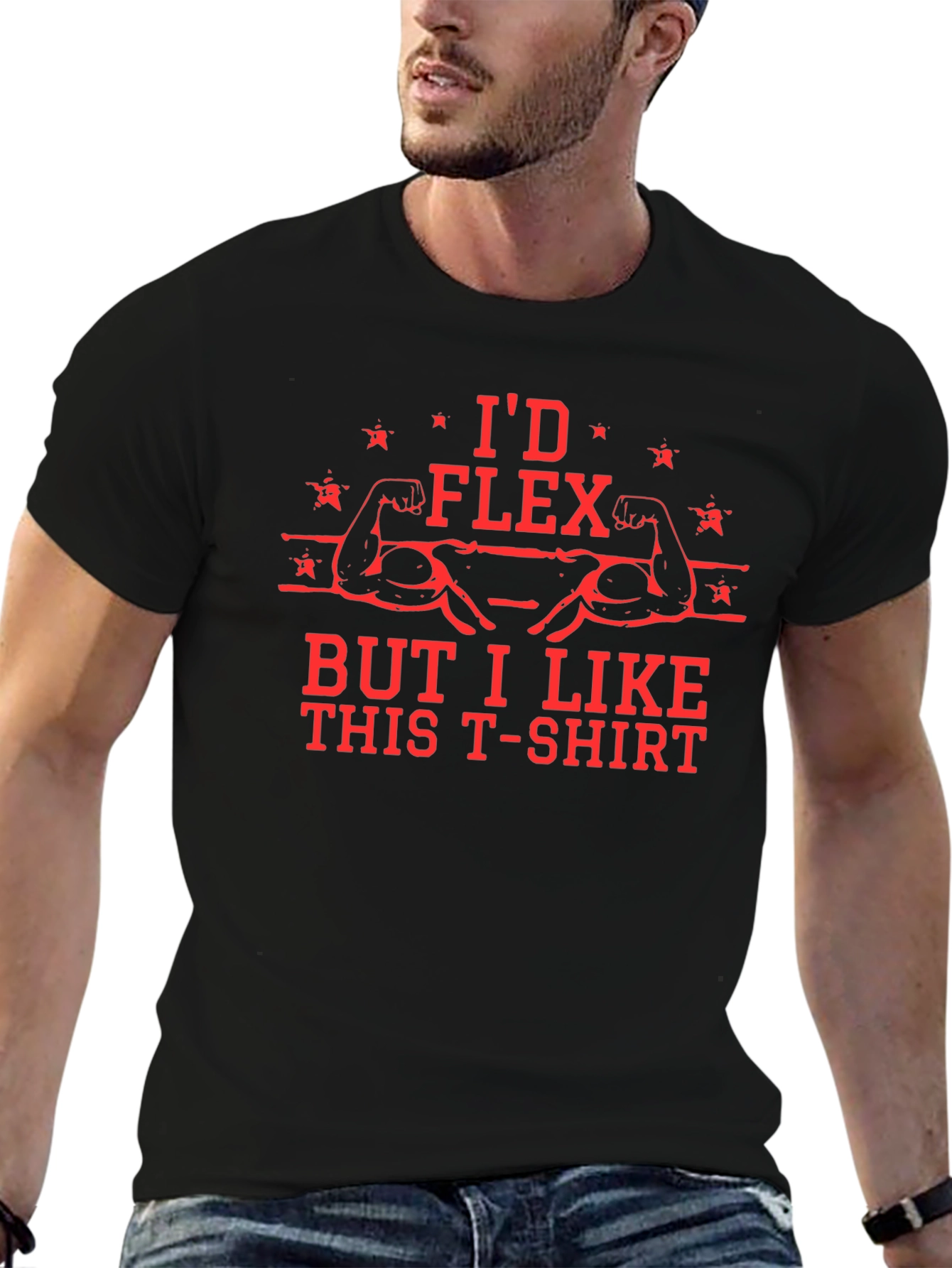 Id Flex But I Like This T-Shirt