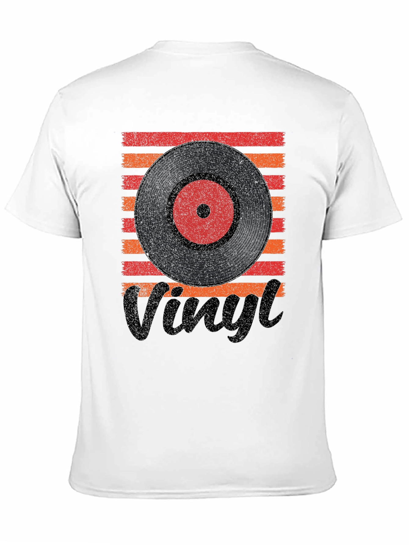 Retro Vinyl Record Graphic Tee