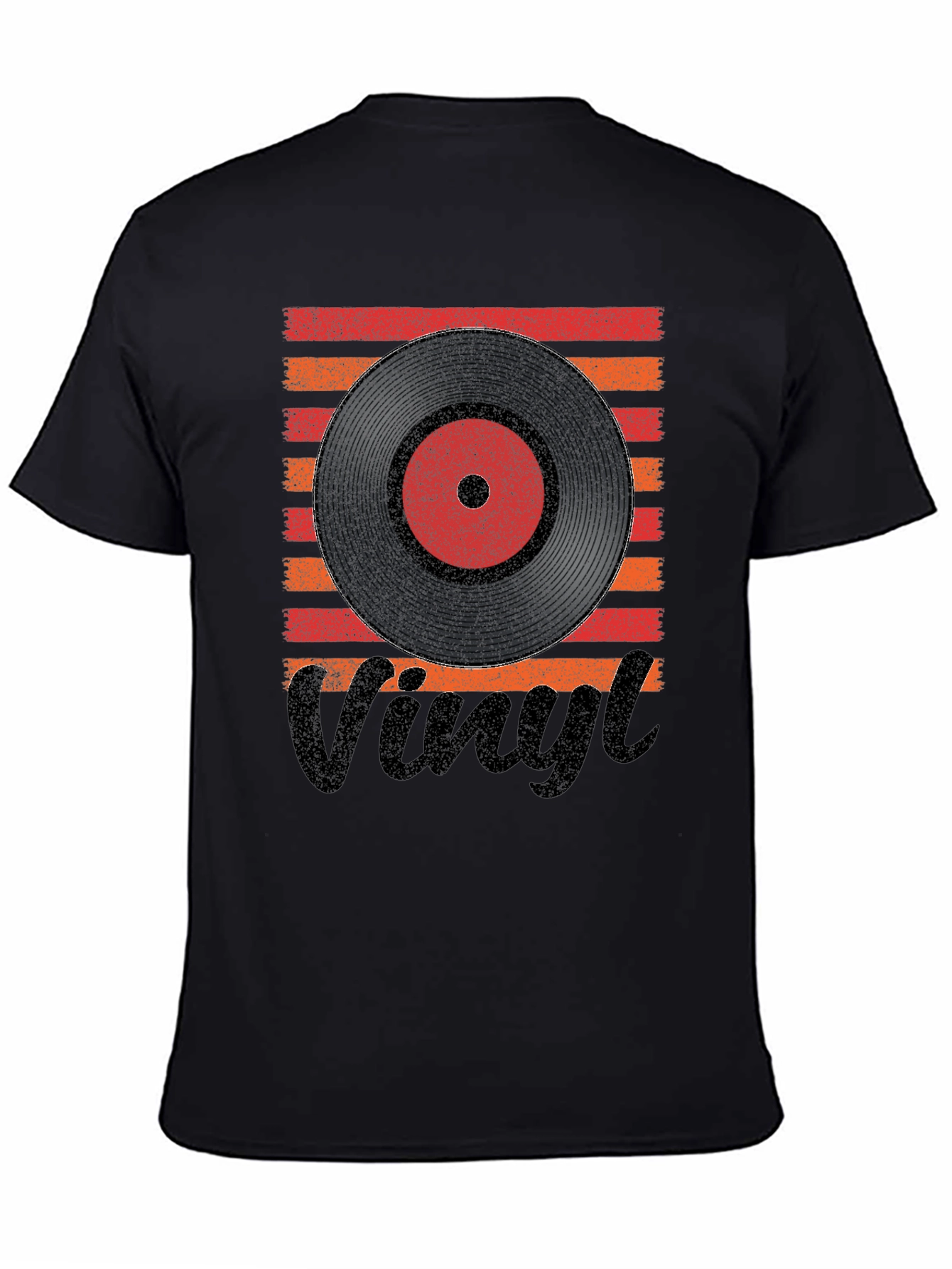 Retro Vinyl Record Graphic Tee