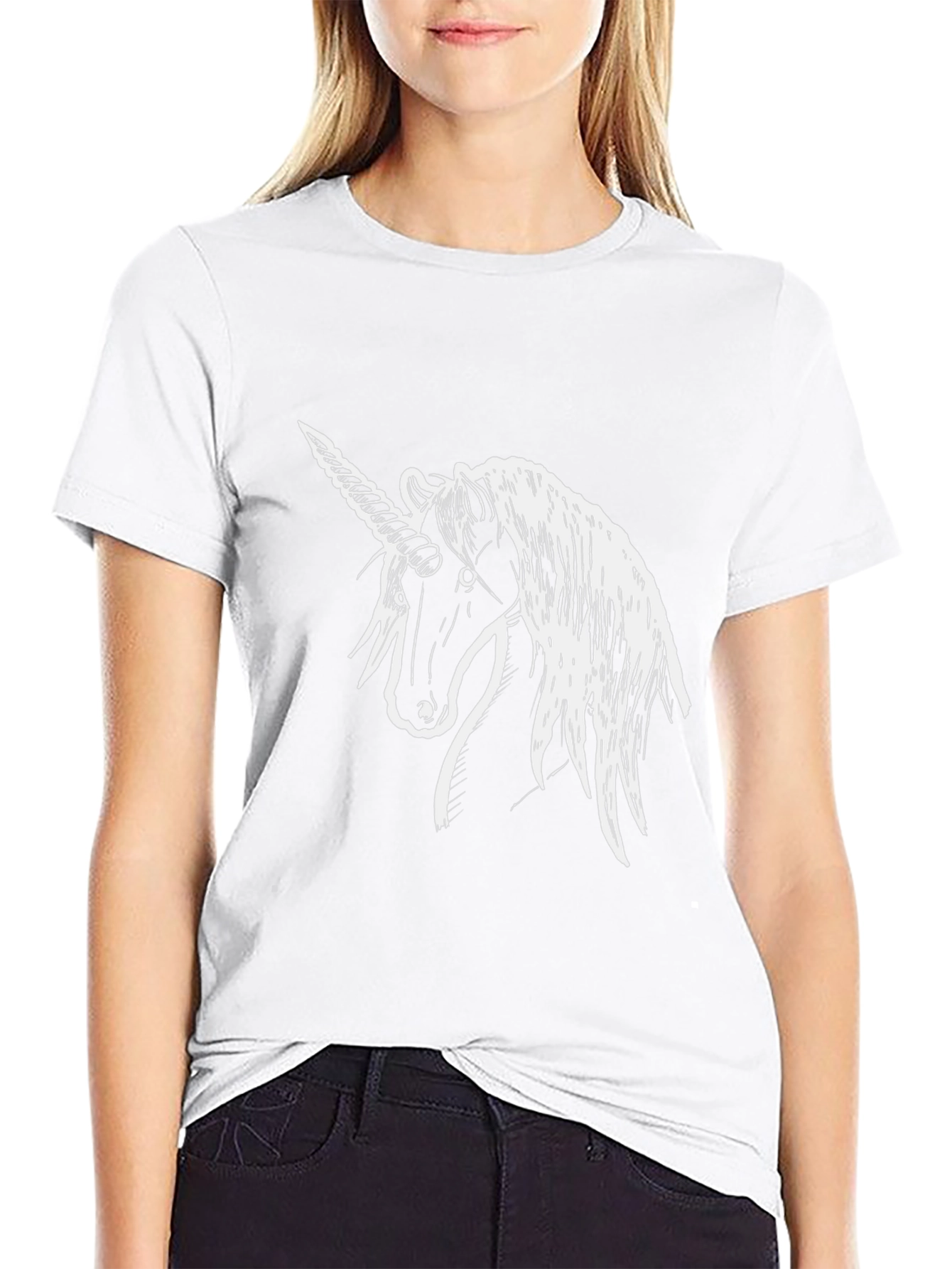 Black Unicorn Graphic Tee