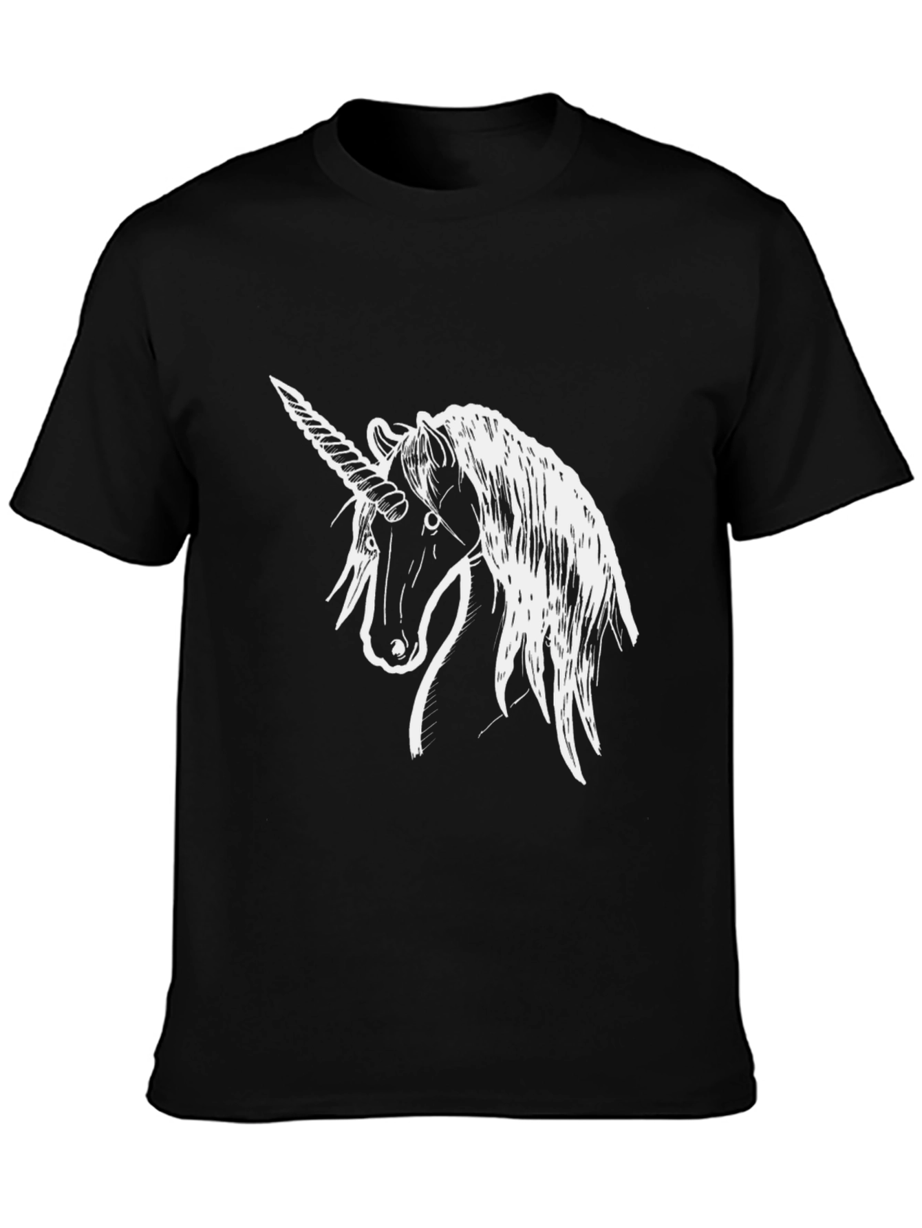 Black Unicorn Graphic Tee