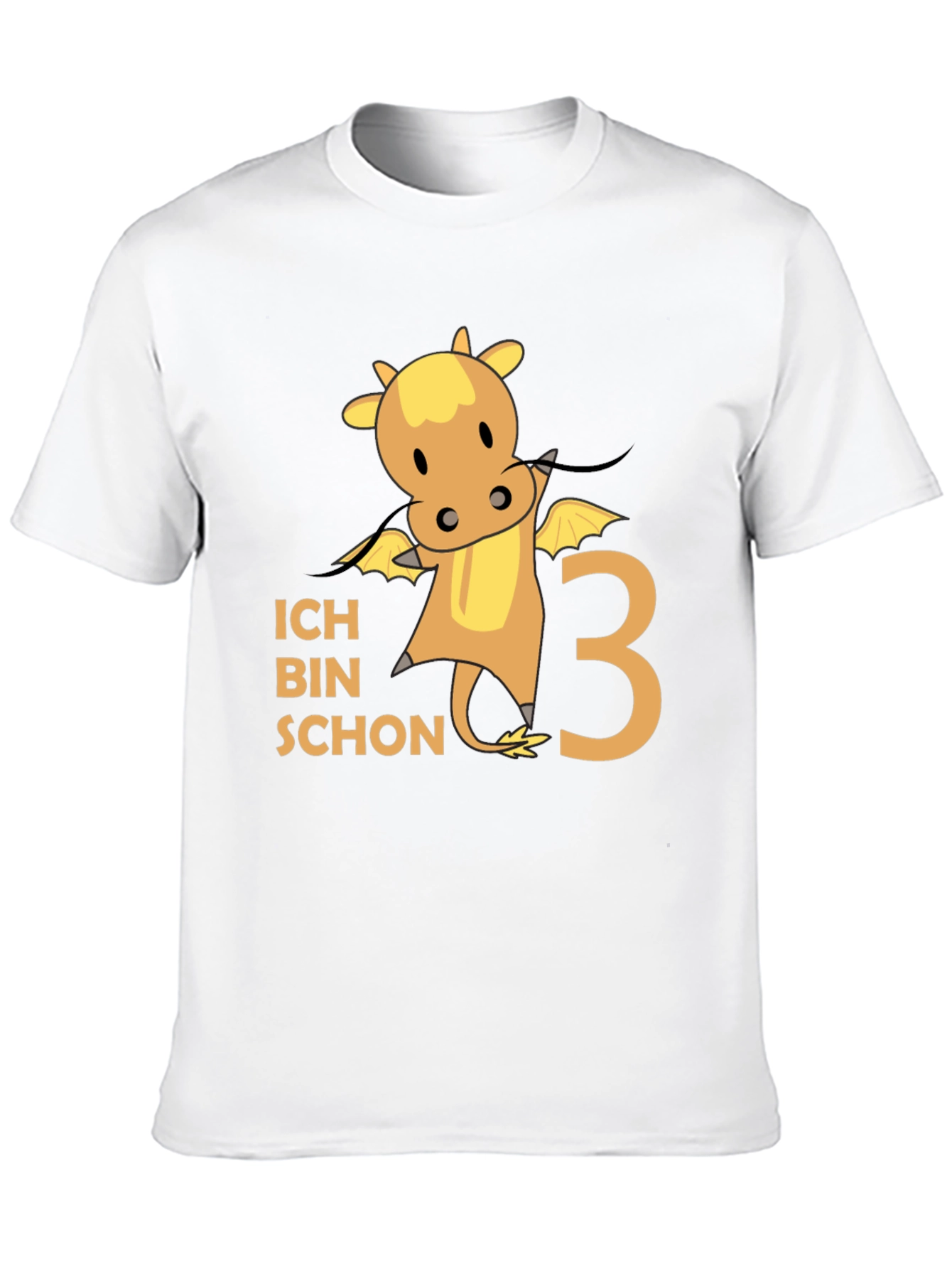 Cute 3rd Birthday Dragon T-Shirt