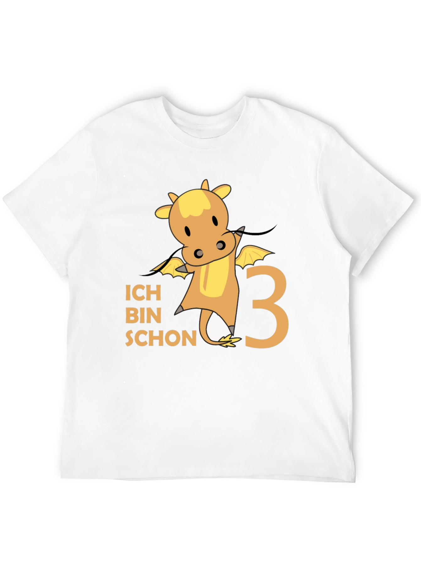 Cute 3rd Birthday Dragon T-Shirt