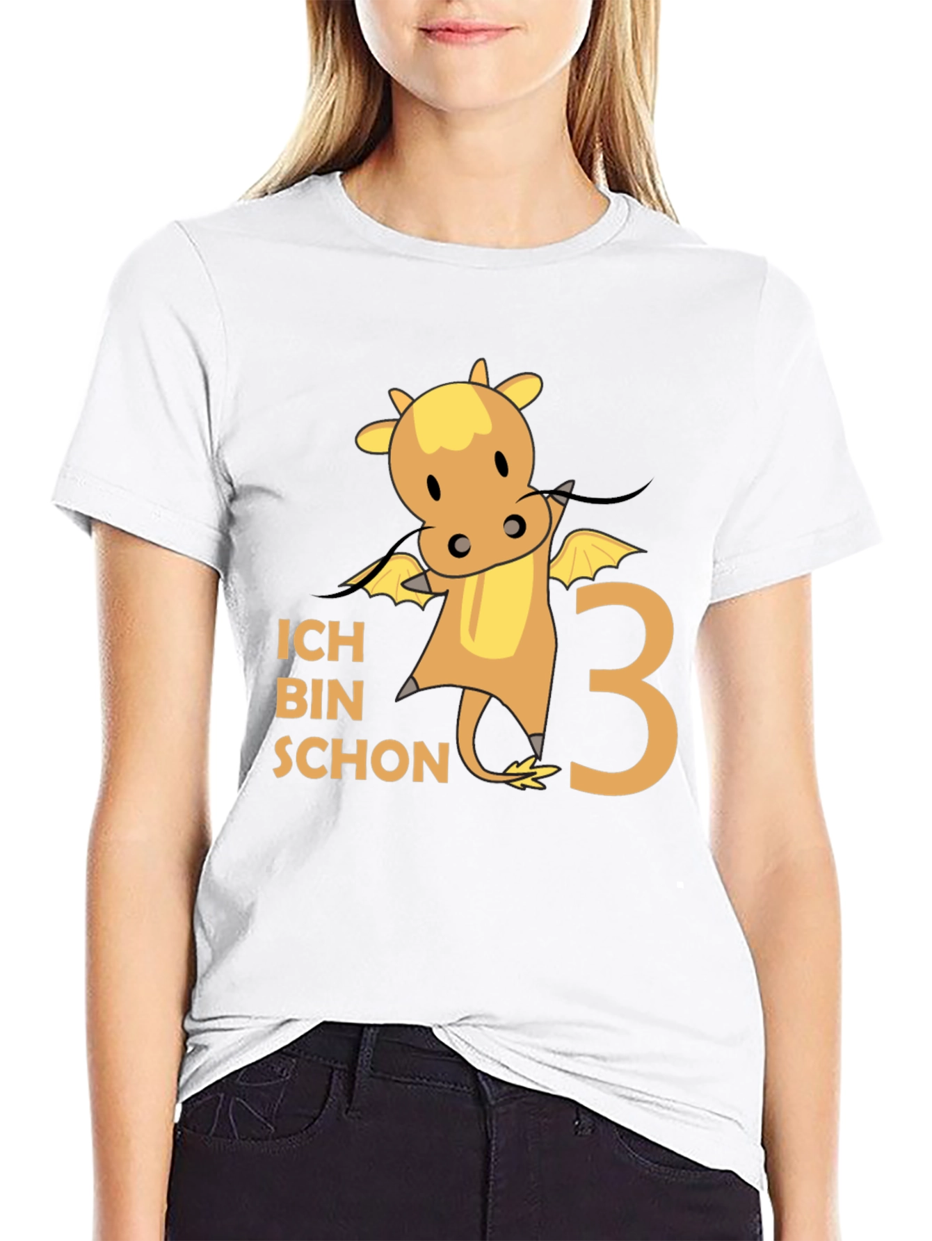 Cute 3rd Birthday Dragon T-Shirt