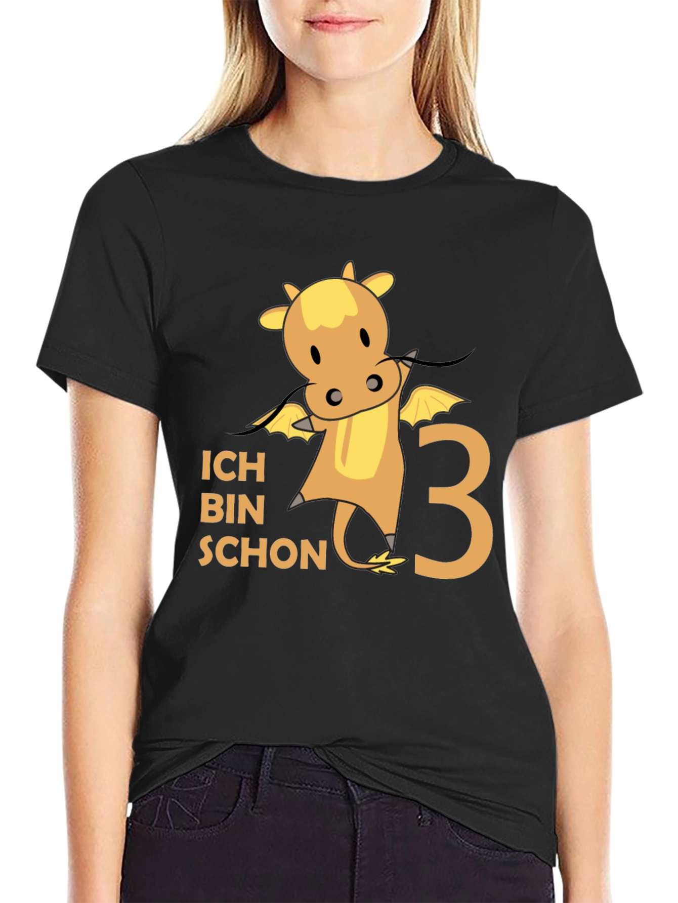 Cute 3rd Birthday Dragon T-Shirt