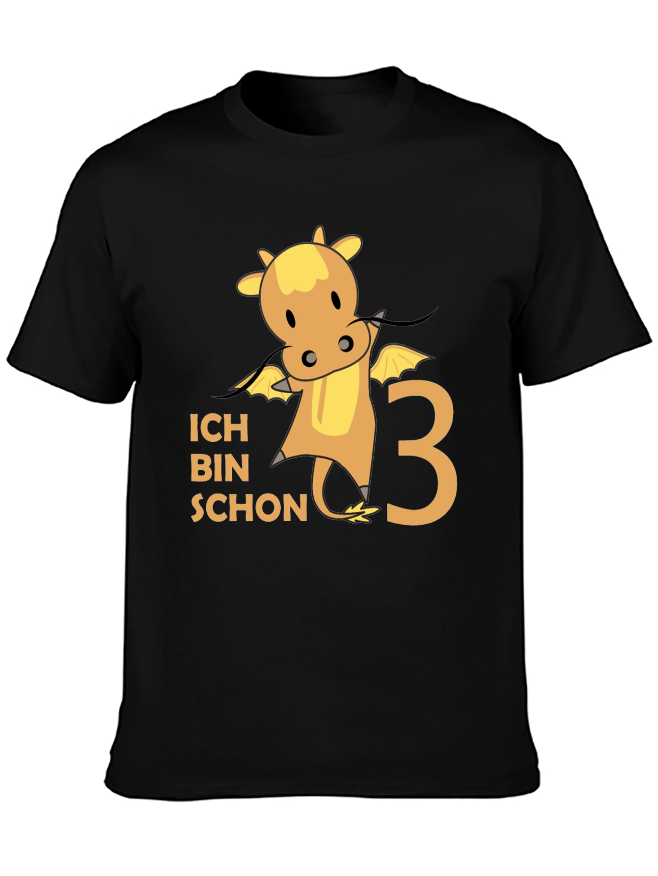 Cute 3rd Birthday Dragon T-Shirt