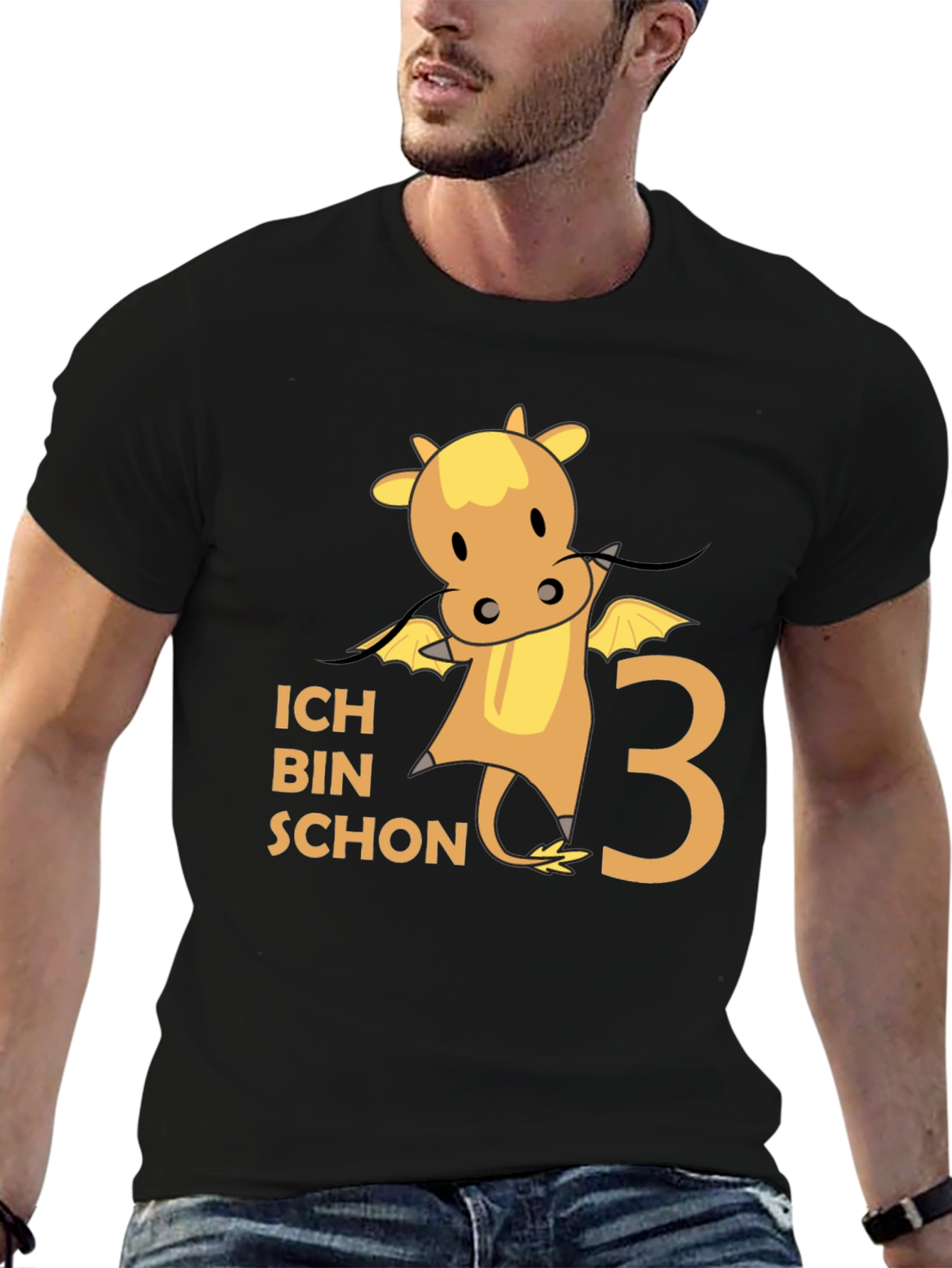 Cute 3rd Birthday Dragon T-Shirt