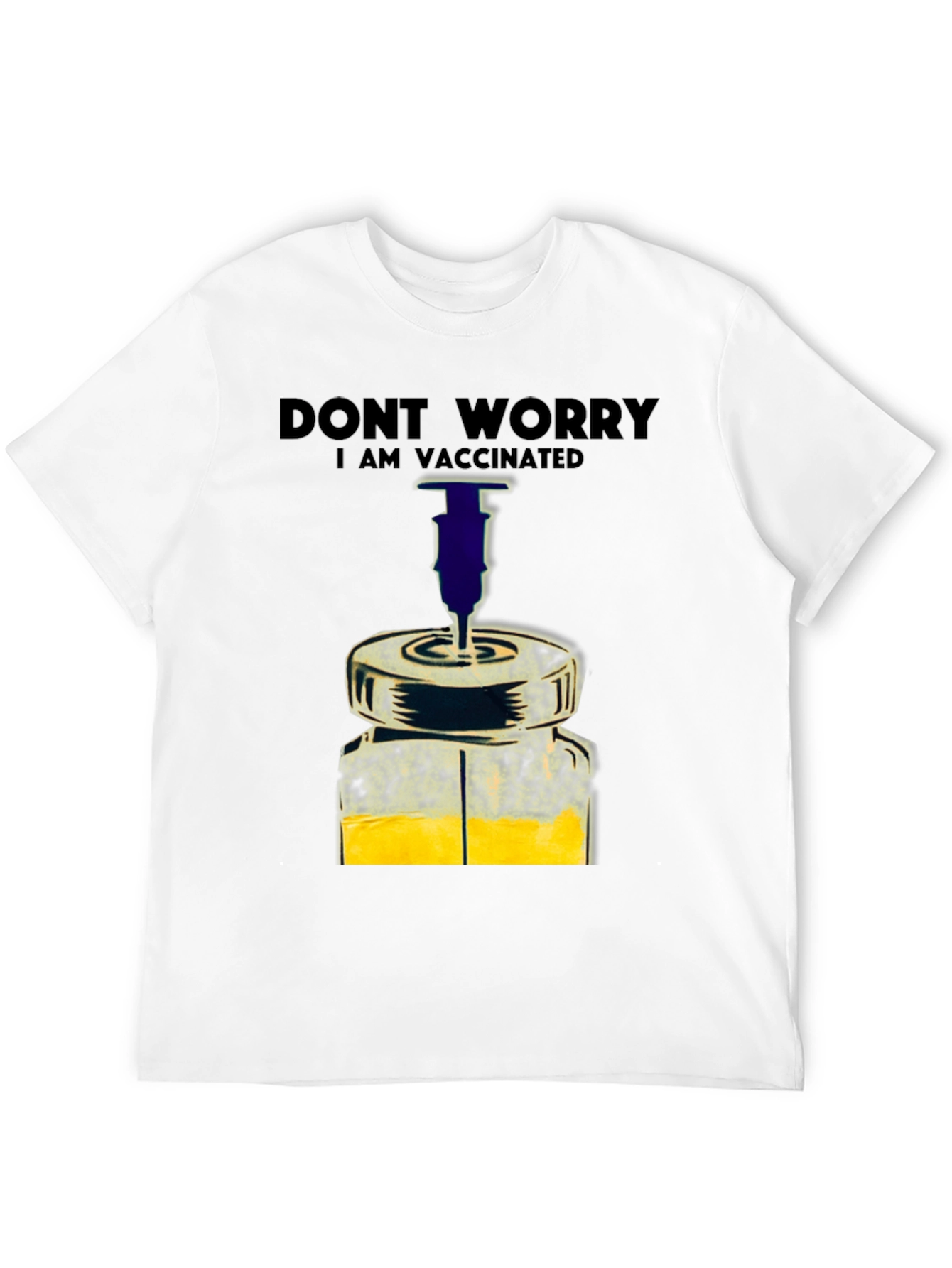 Vaccinated Graphic Tee - Stay Worry-Free
