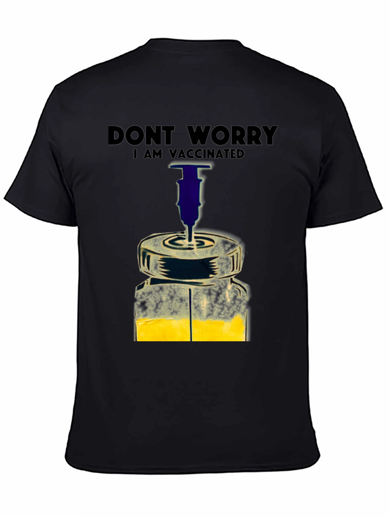 Vaccinated Graphic Tee - Stay Worry-Free